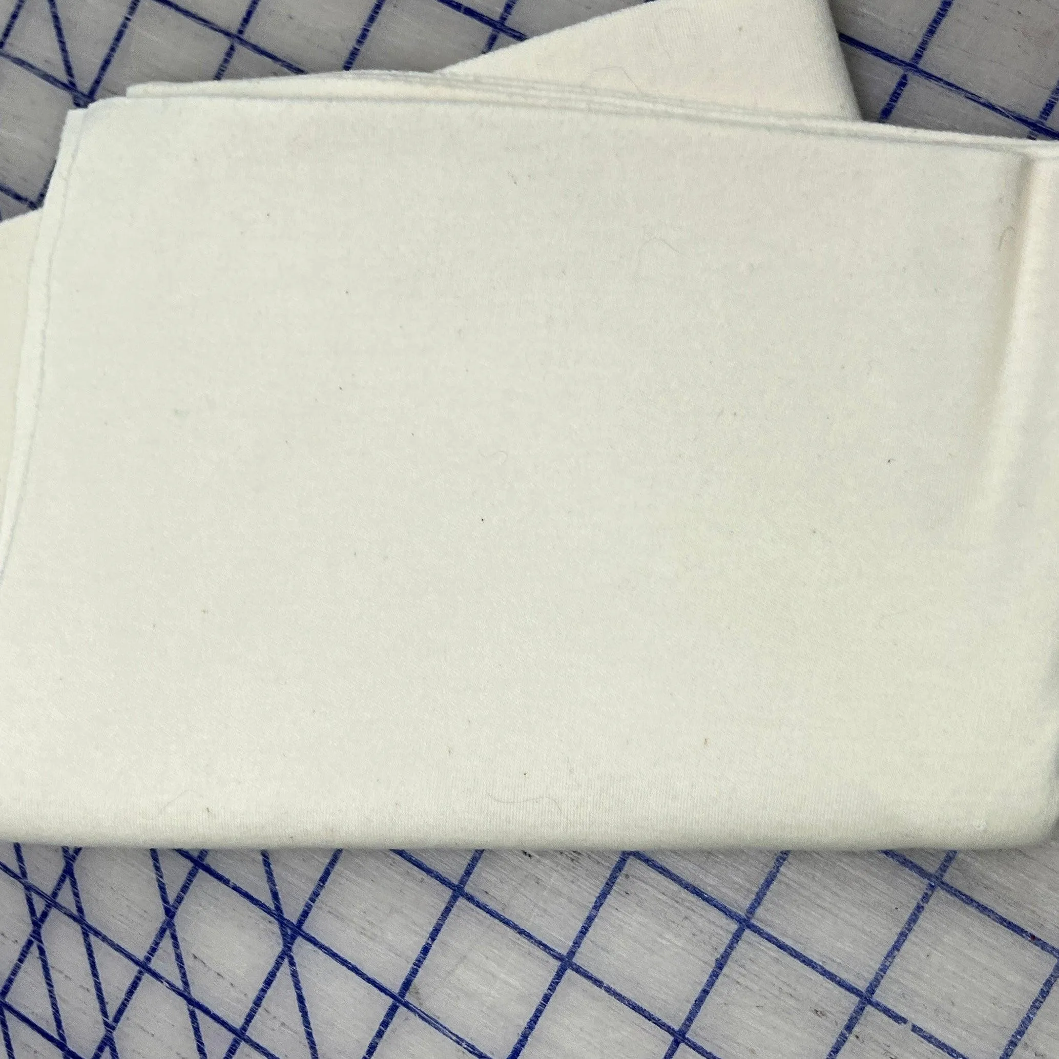 10 Pack of Natural Organic Cotton Interlock - 210 GSM - Knit in the USA - 11"x16" Cuts