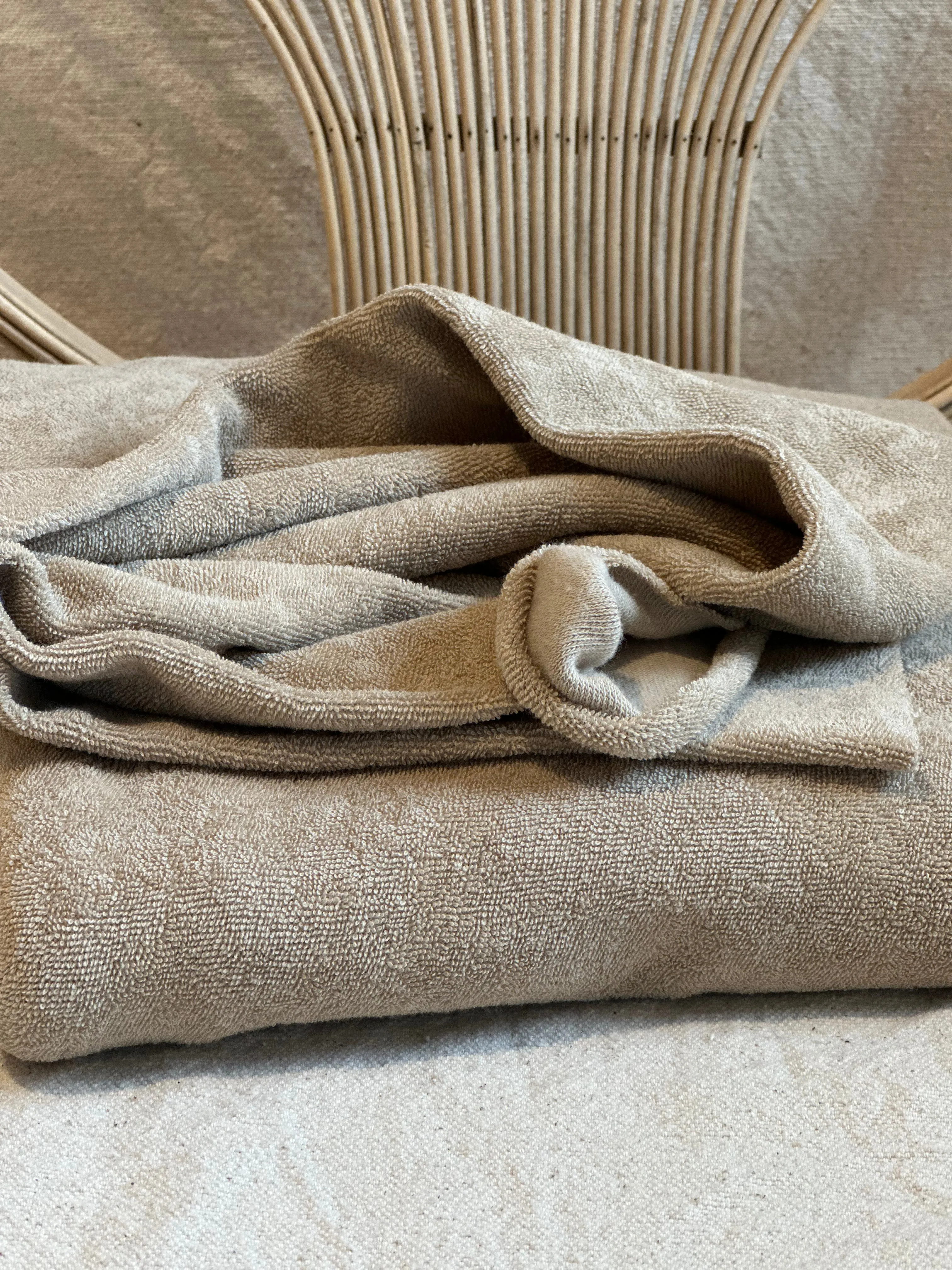 100% Organic Cotton Sponge Knit Terry