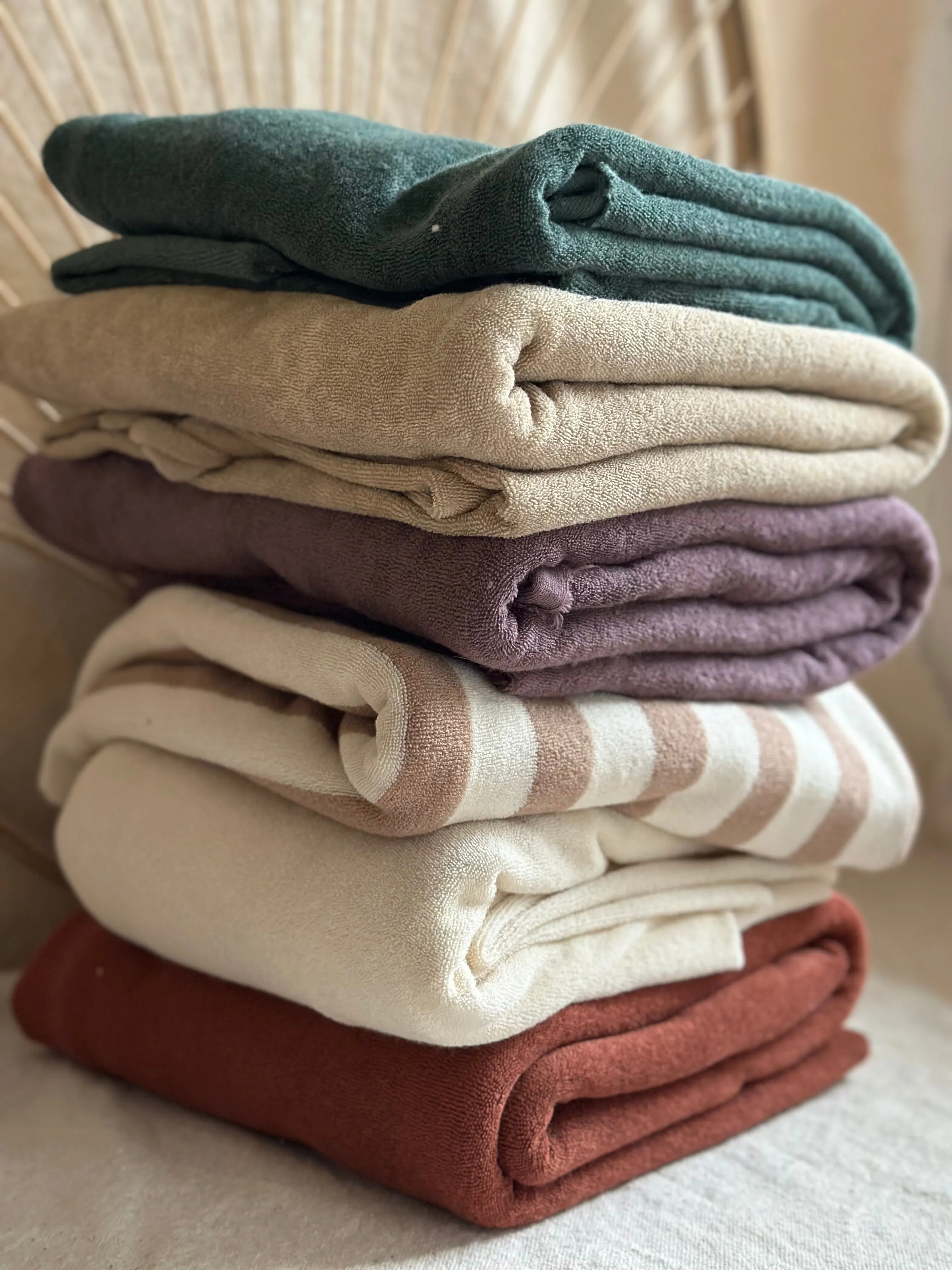 100% Organic Cotton Sponge Knit Terry