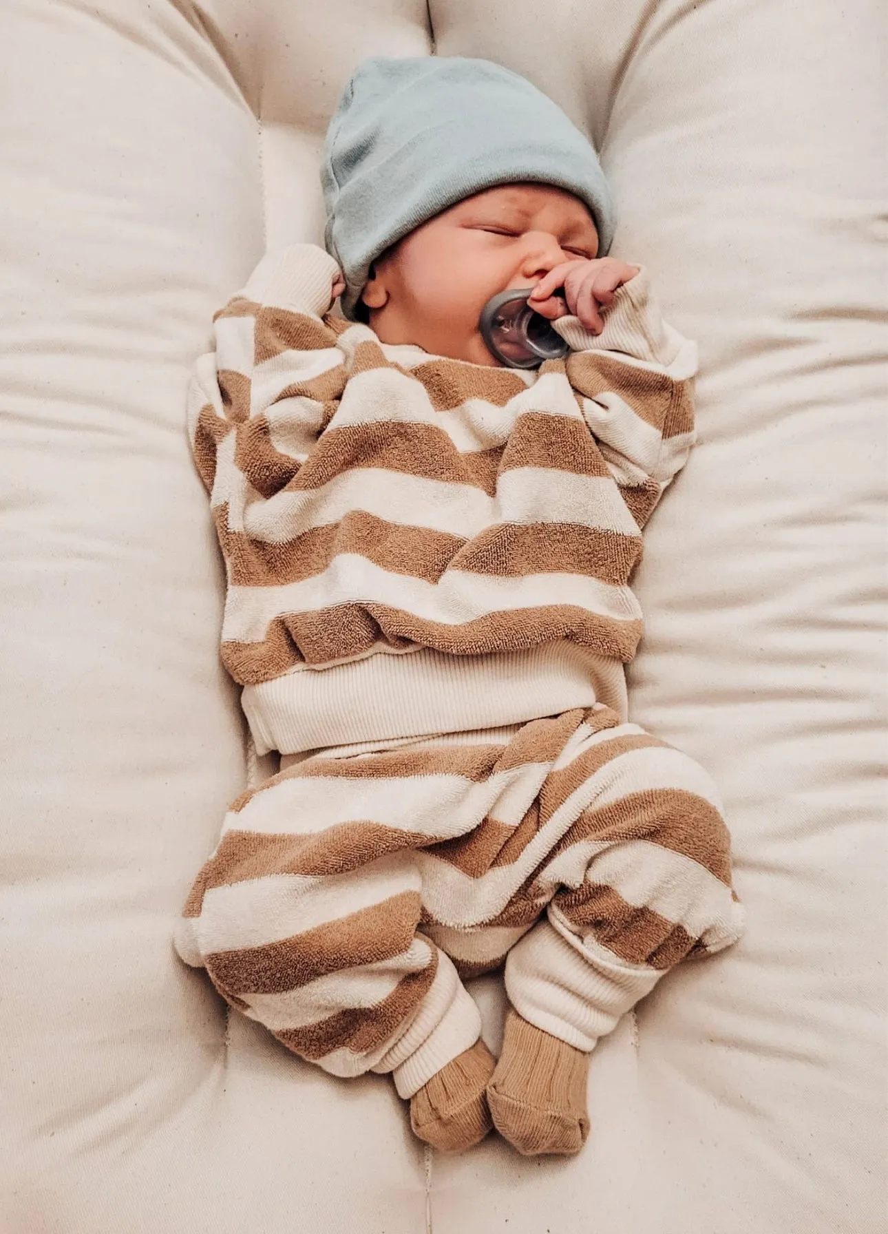 100% Organic Cotton Sponge Knit Terry