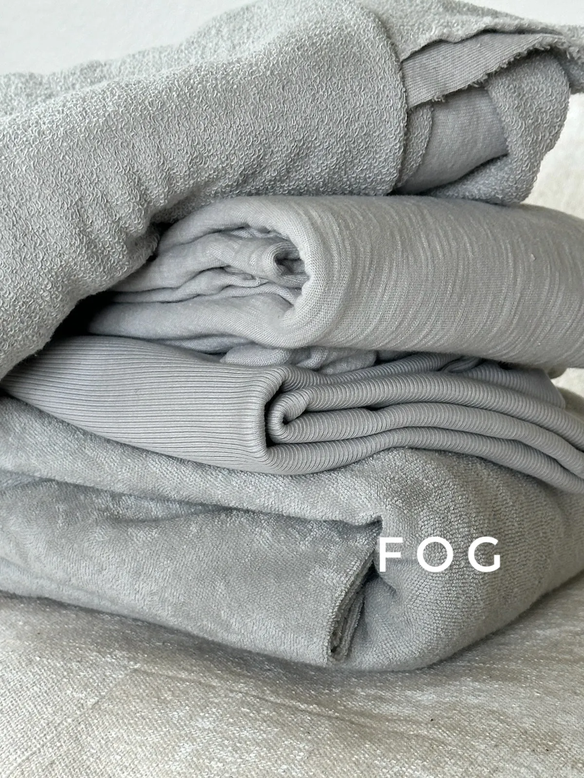 100% Organic Cotton Sponge Knit Terry