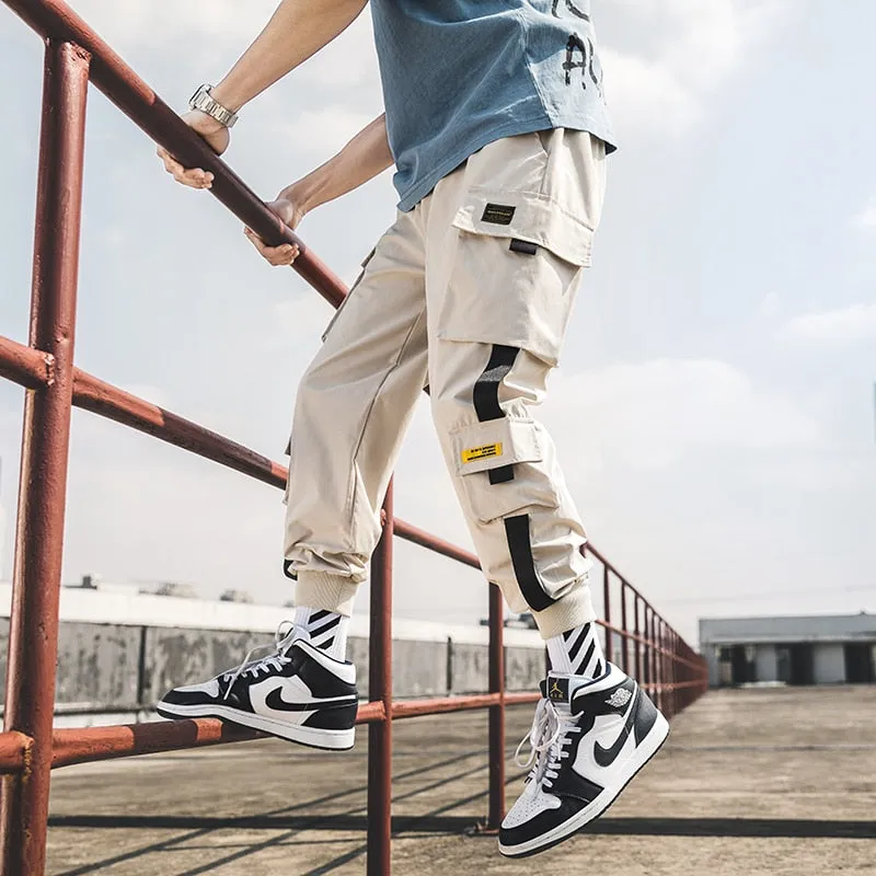 2023 New, Men's Hip Hop Joggers, Cargo, Harem Pants.