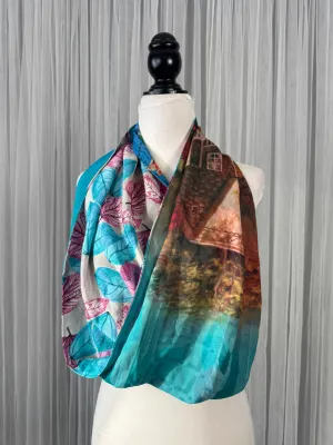40 inch Reversible Infinity Scarf-J025