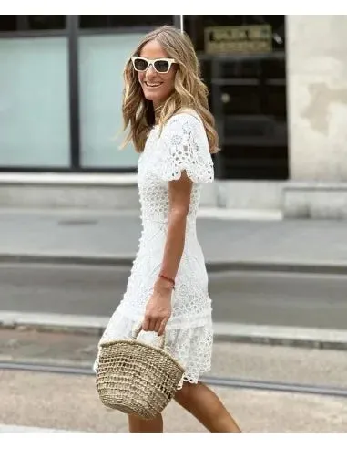 Amelie – Women's Lace Slim Fit Bodycon Sheath Dress