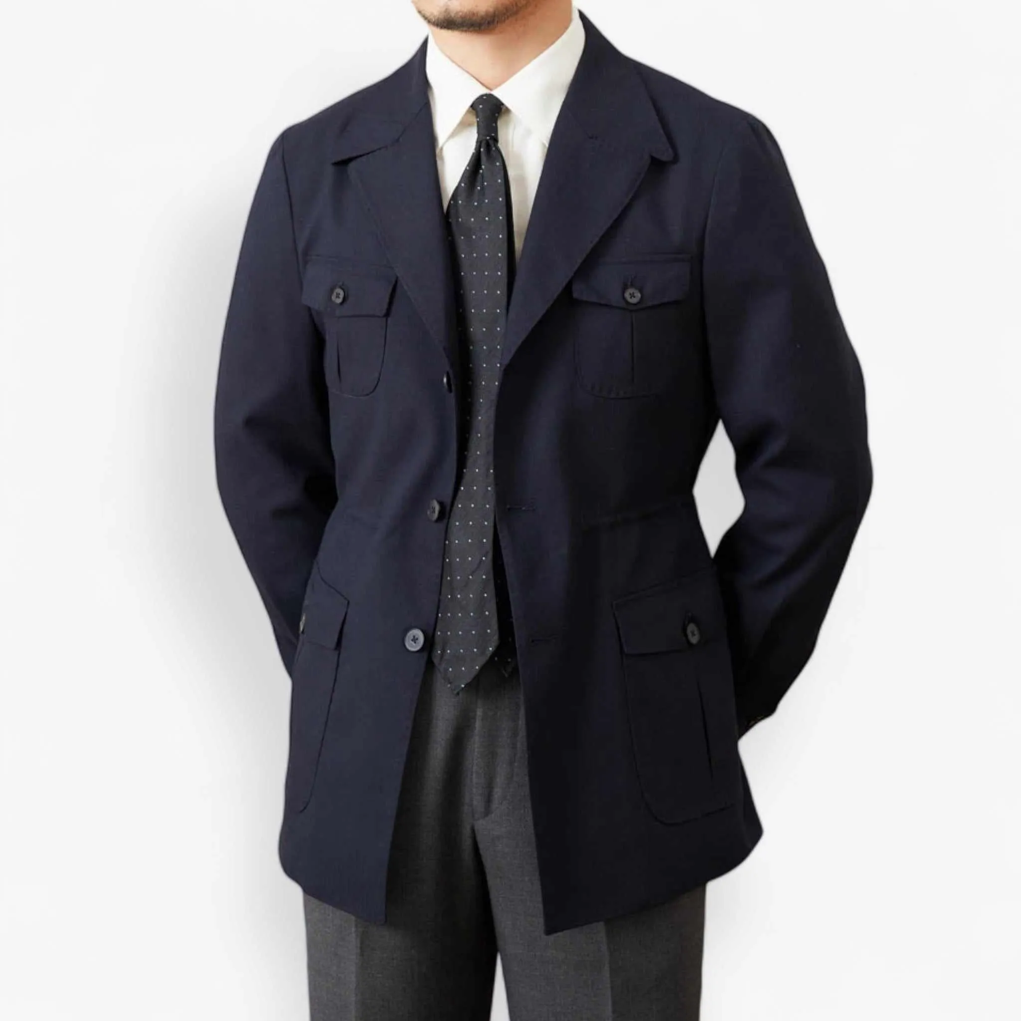 Autumn vintage old money coat