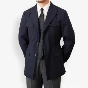 Autumn vintage old money coat