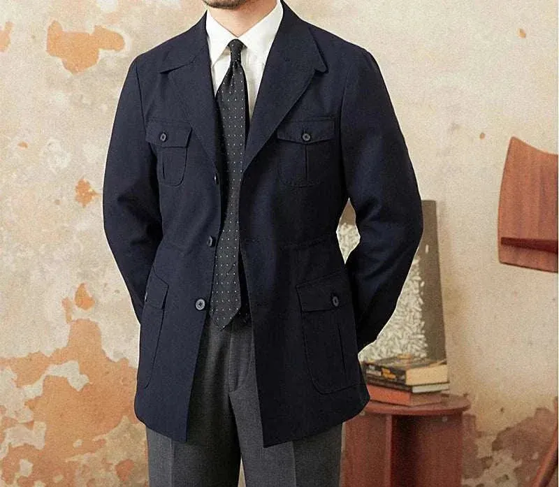 Autumn vintage old money coat
