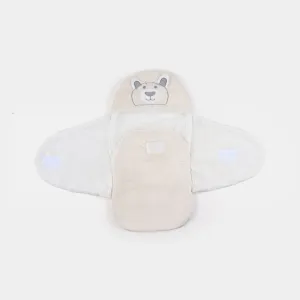 Baby Winter Swaddle 0M  Off White