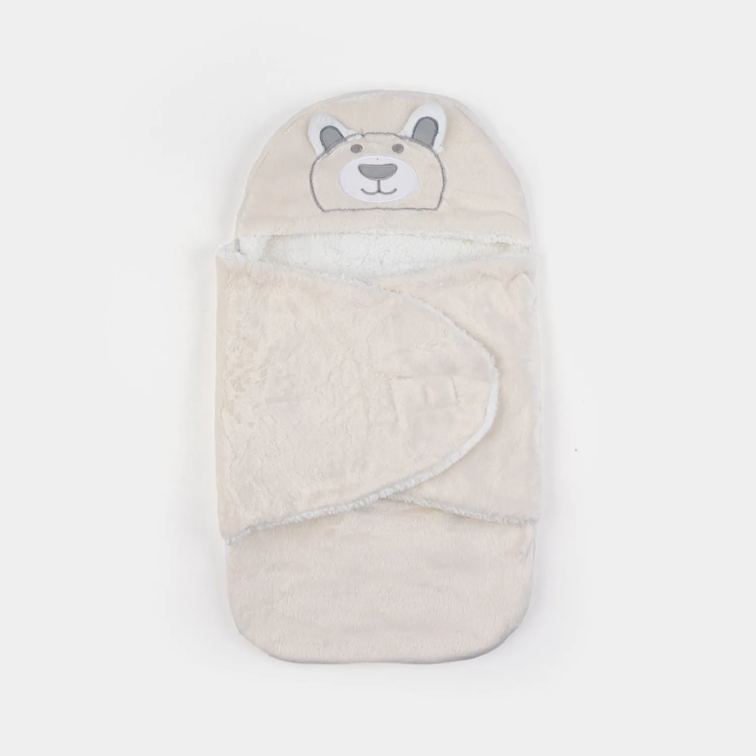 Baby Winter Swaddle 0M  Off White