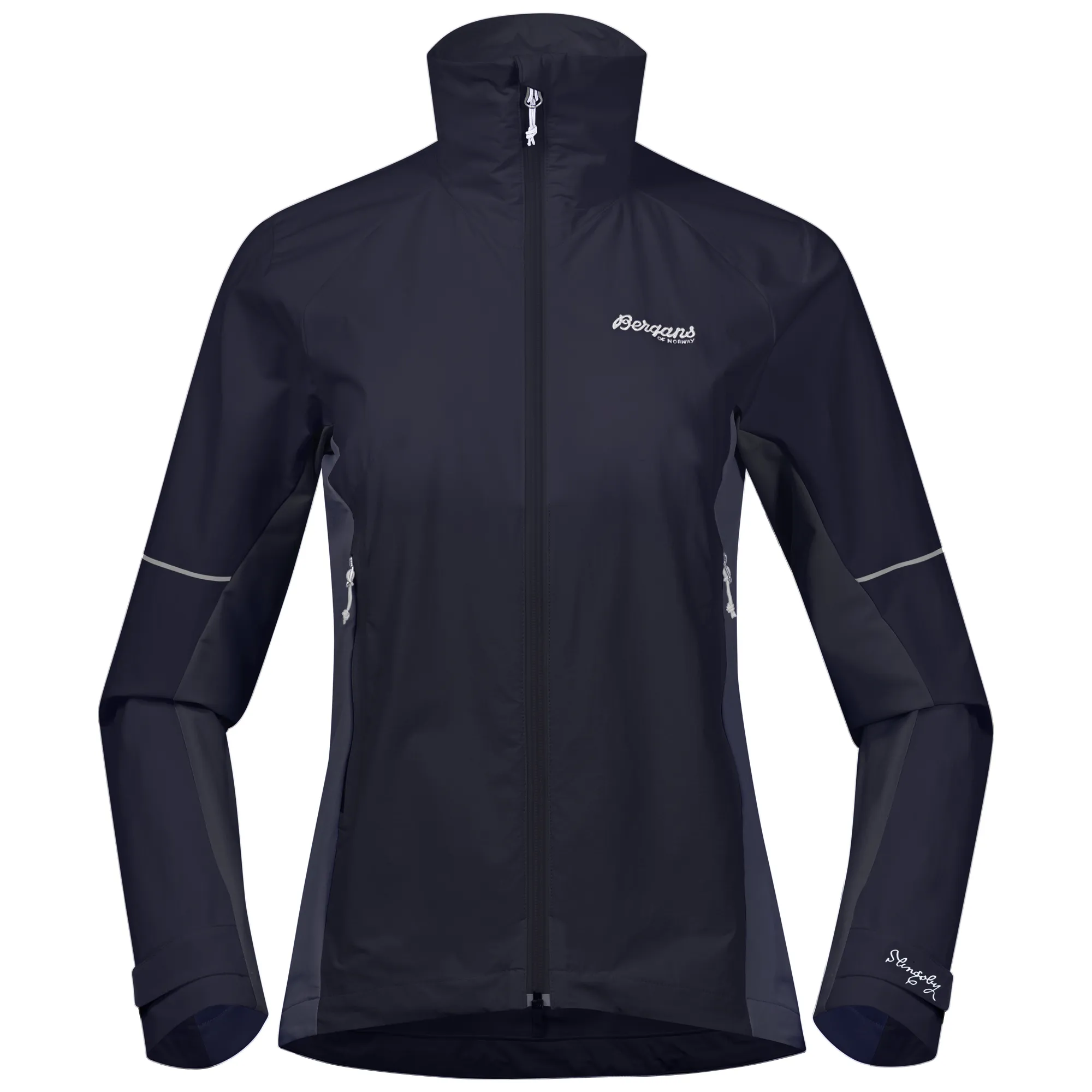 Bergans Slingsby Light Softshell Women&#x27;s Jacket Dk Navy/White | Buy Bergans Slingsby Light Softshell Women&#x27;s Jacket Dk Navy/White here | Outnorth