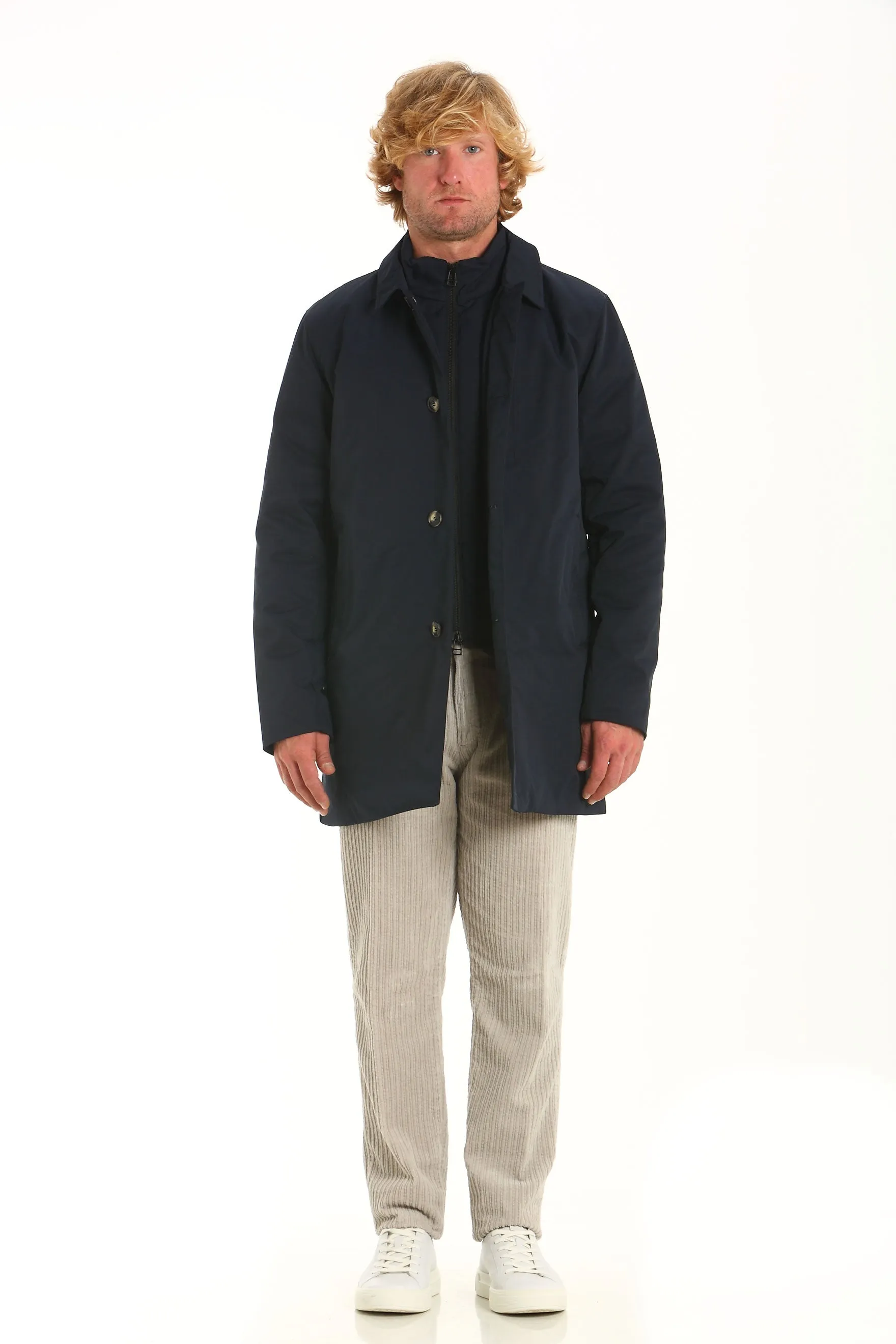 BIEL - Techno Cotton Sherpa Lining Coat
