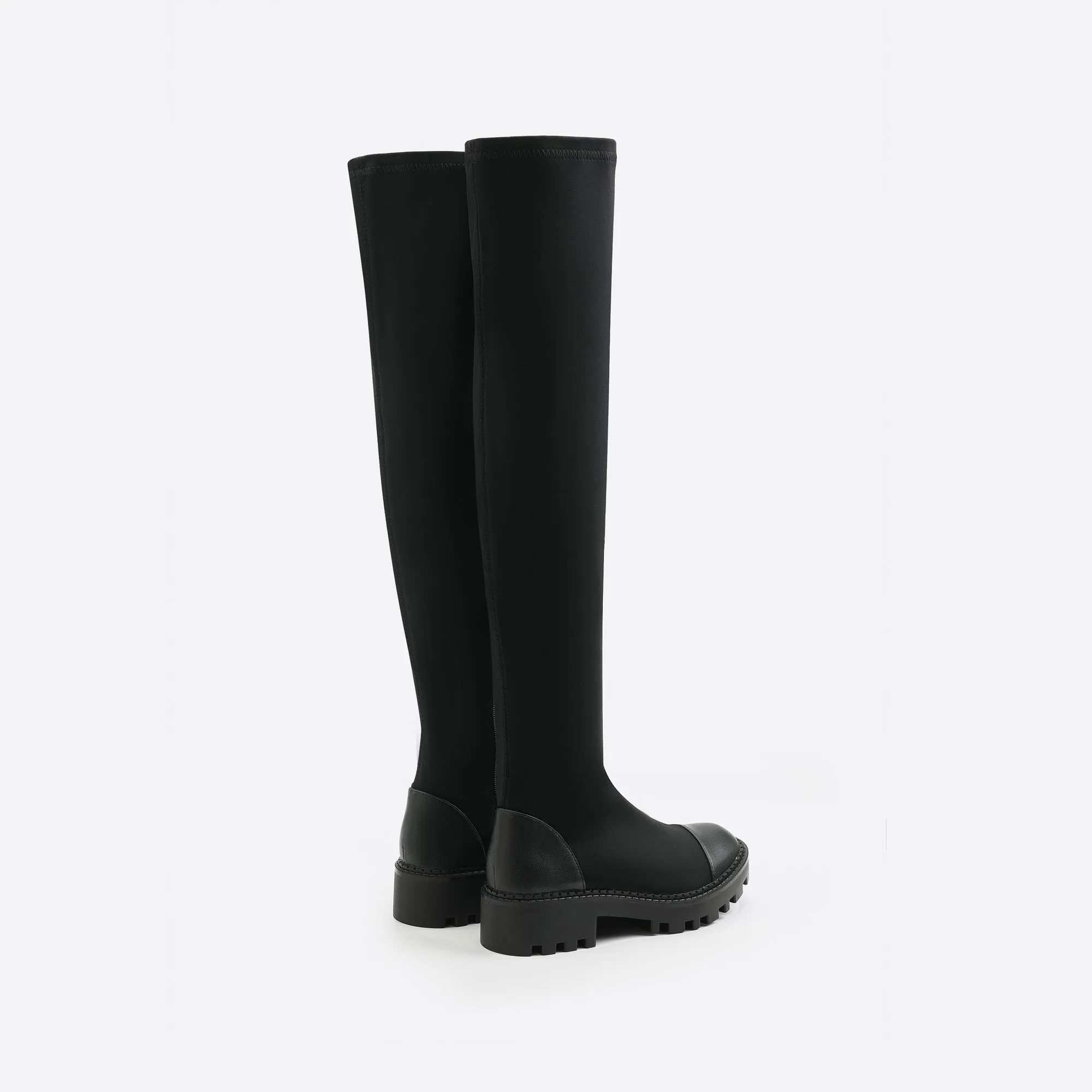 binfenxie- Women Elastic Sock Boots