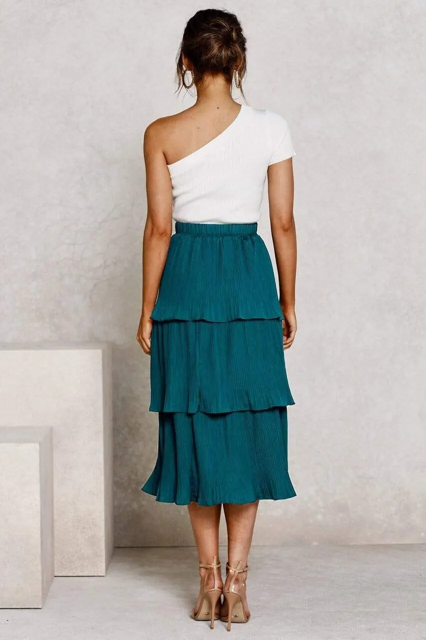 Boho Skirt with Ruffles