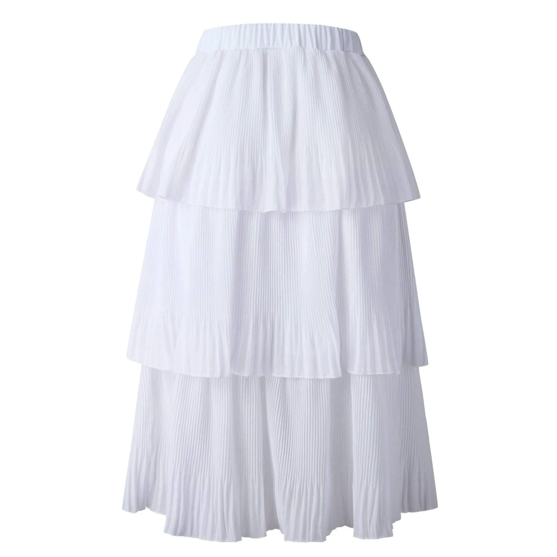 Boho Skirt with Ruffles