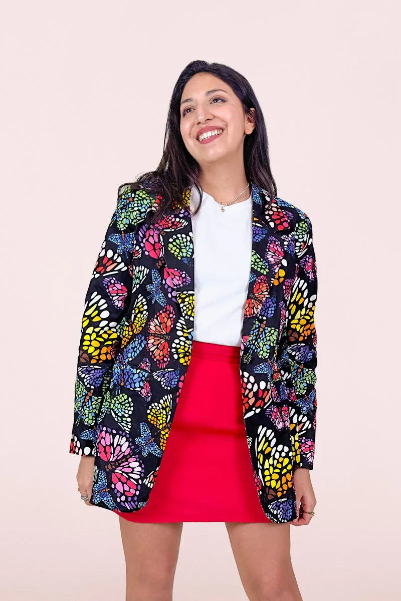 Butterflies Night Blazer