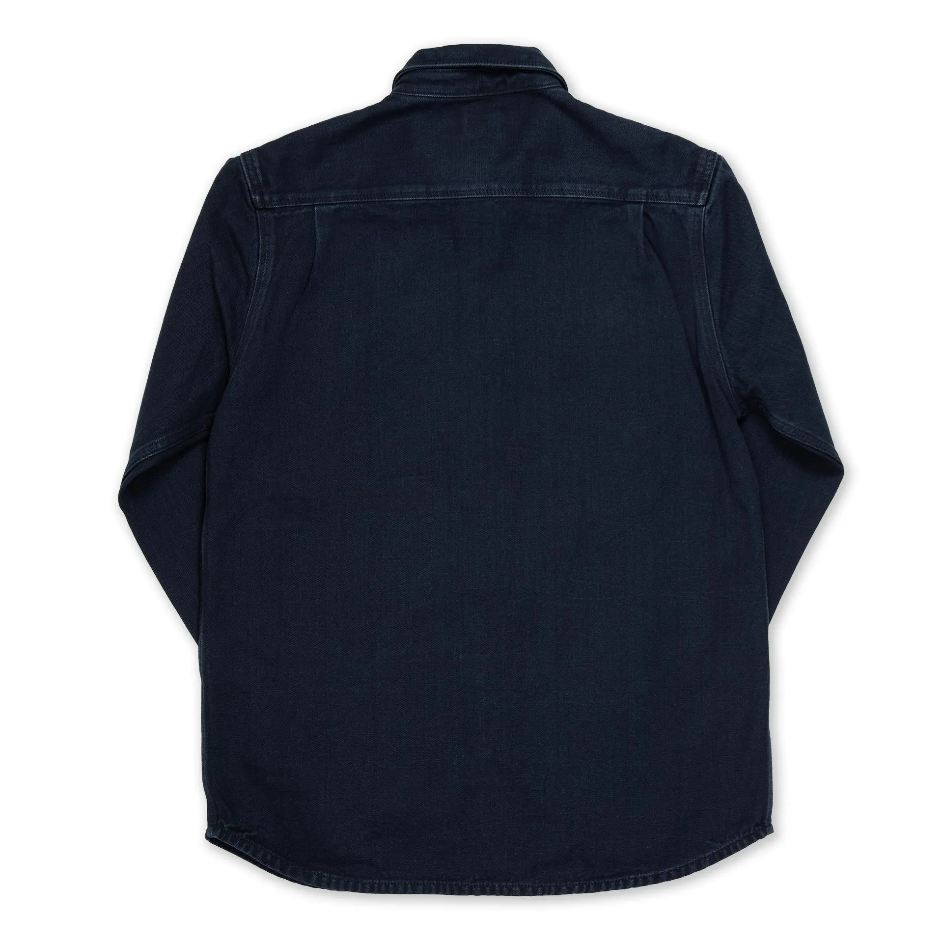 BWS-04 SCOUT OVERSHIRT 13 oz. stay-blue x black modal BT [AW24]