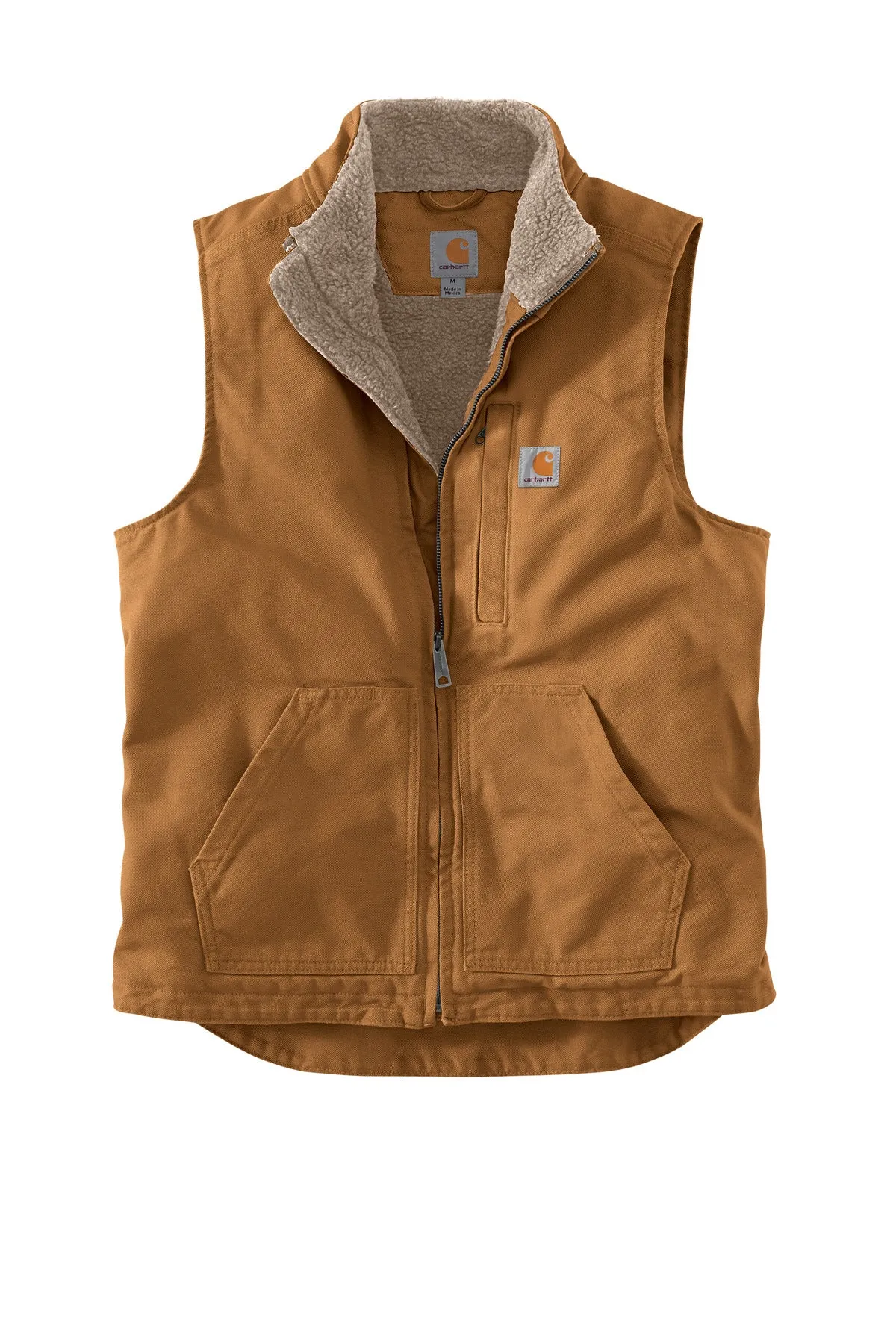 Carhartt Men's Sherpa-Lined Mock Neck Vest CT104277