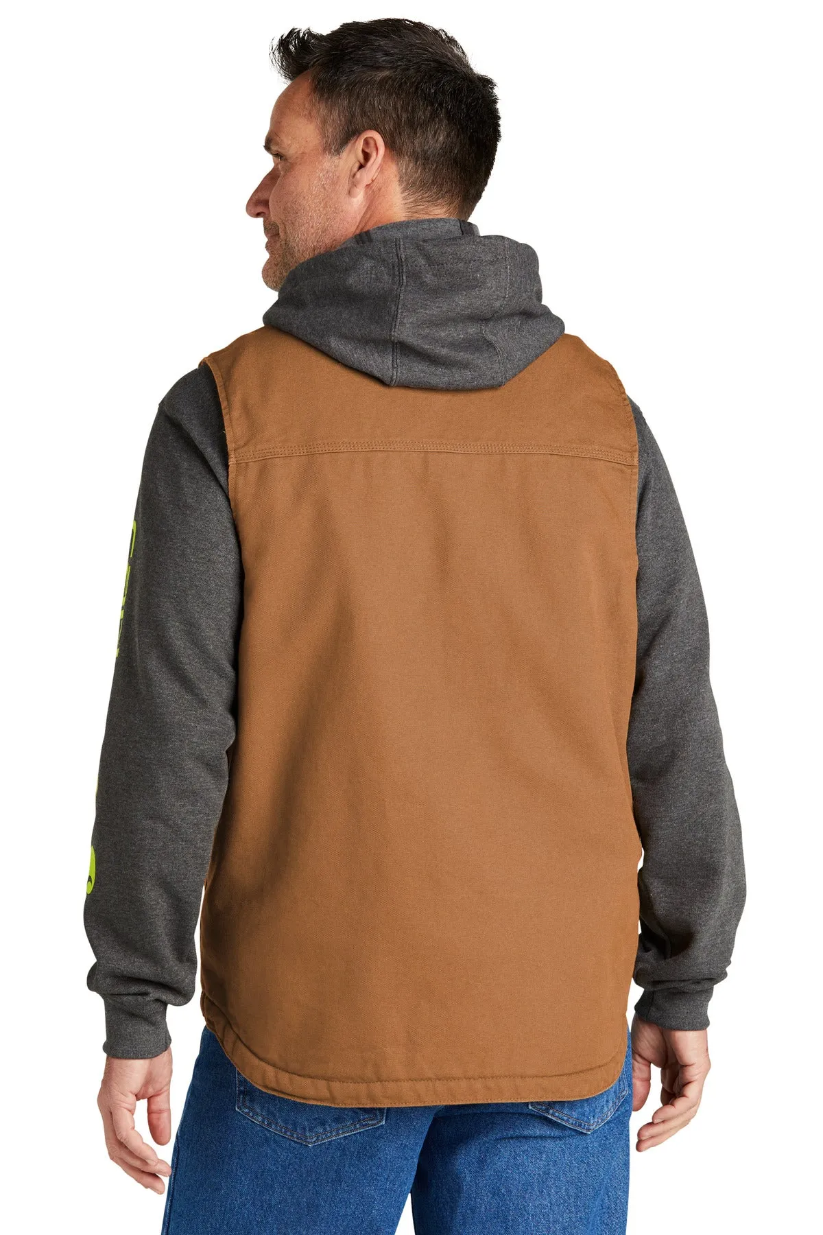 Carhartt Men's Sherpa-Lined Mock Neck Vest CT104277