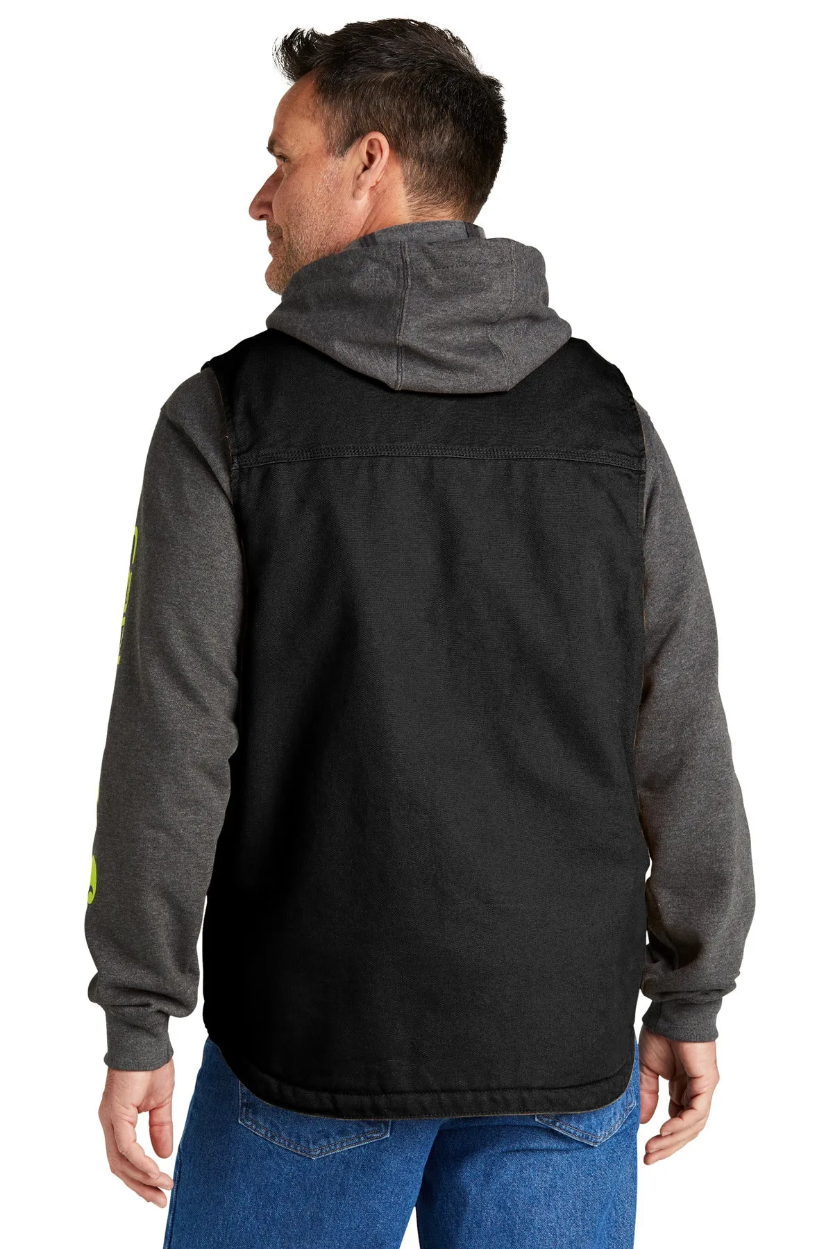 Carhartt Men's Sherpa-Lined Mock Neck Vest CT104277