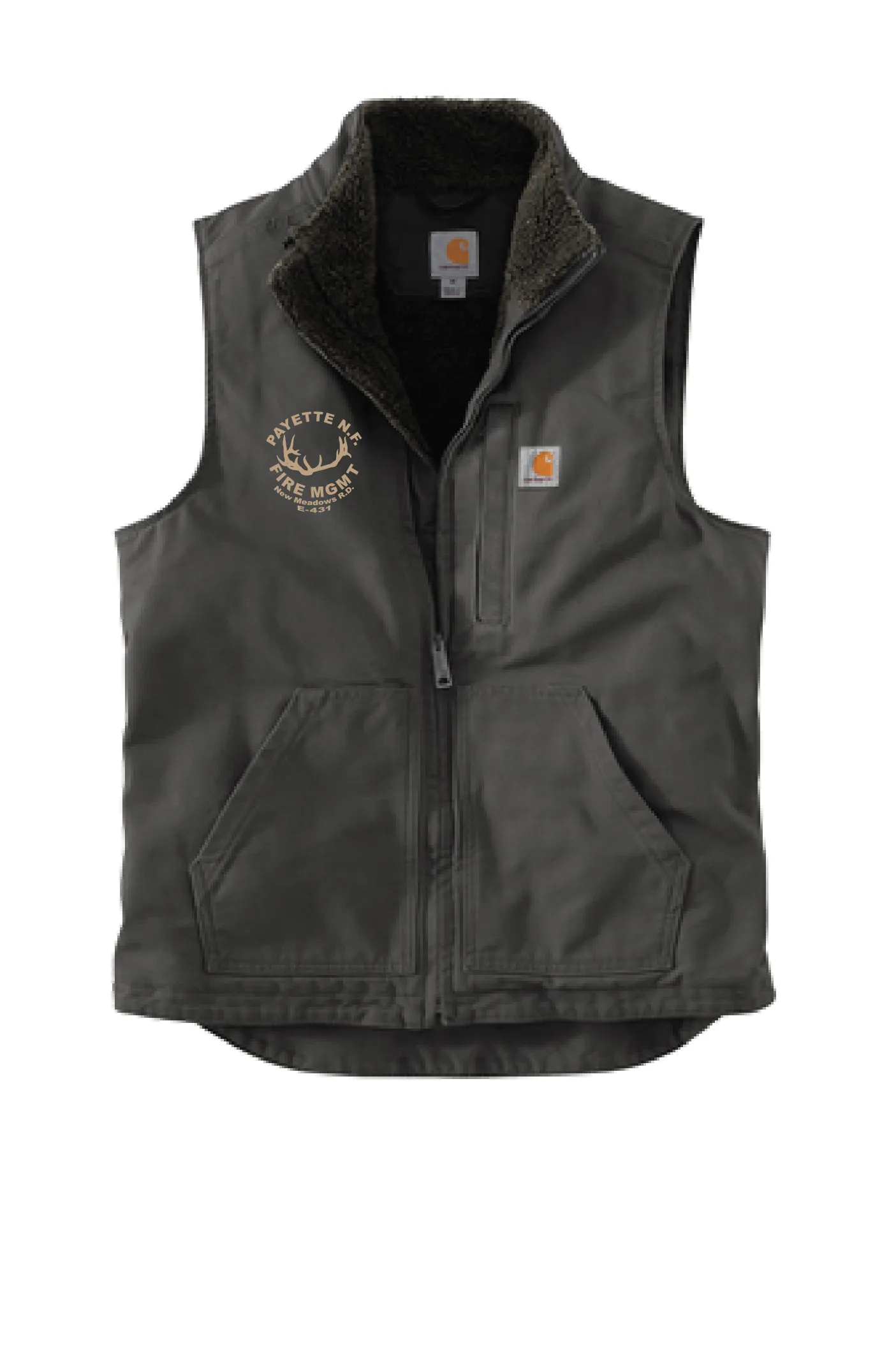 Carhartt® Sherpa-Lined Mock Neck Vest