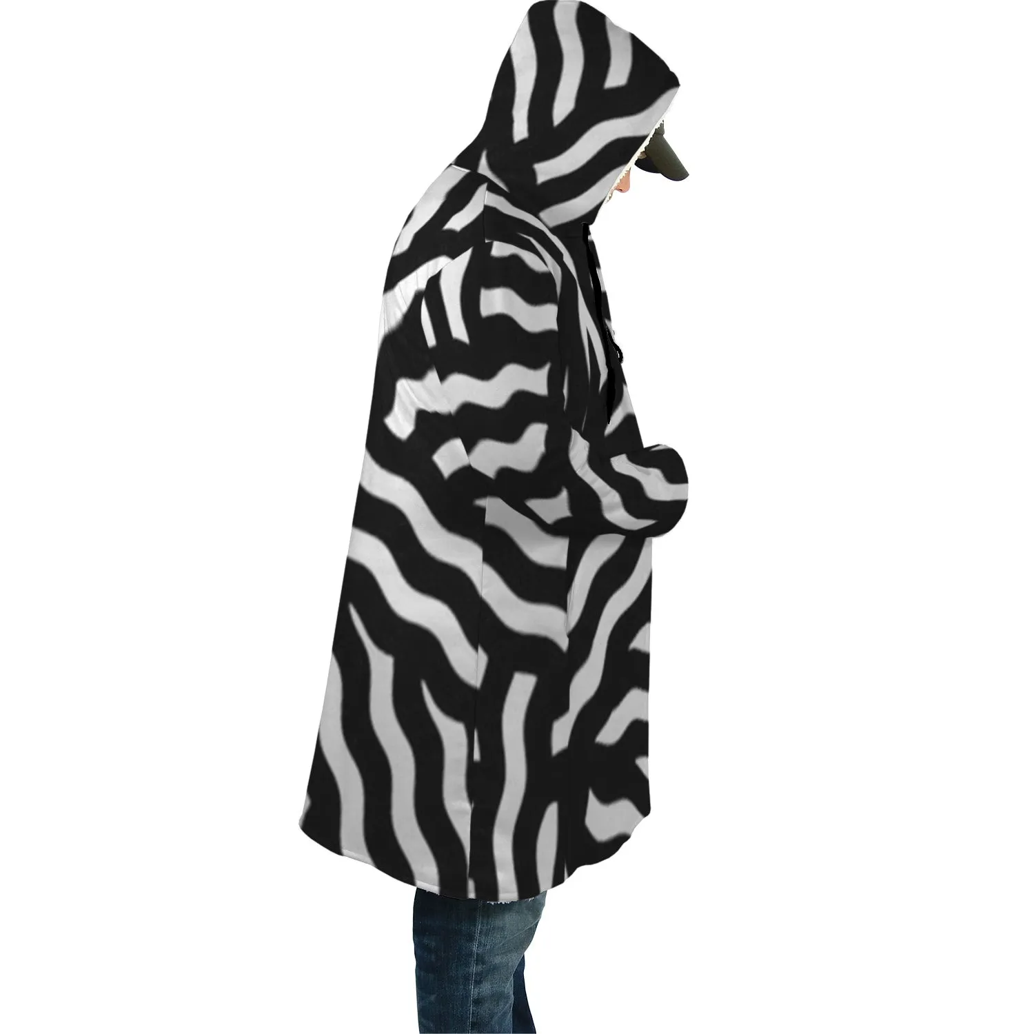 cloak black and white