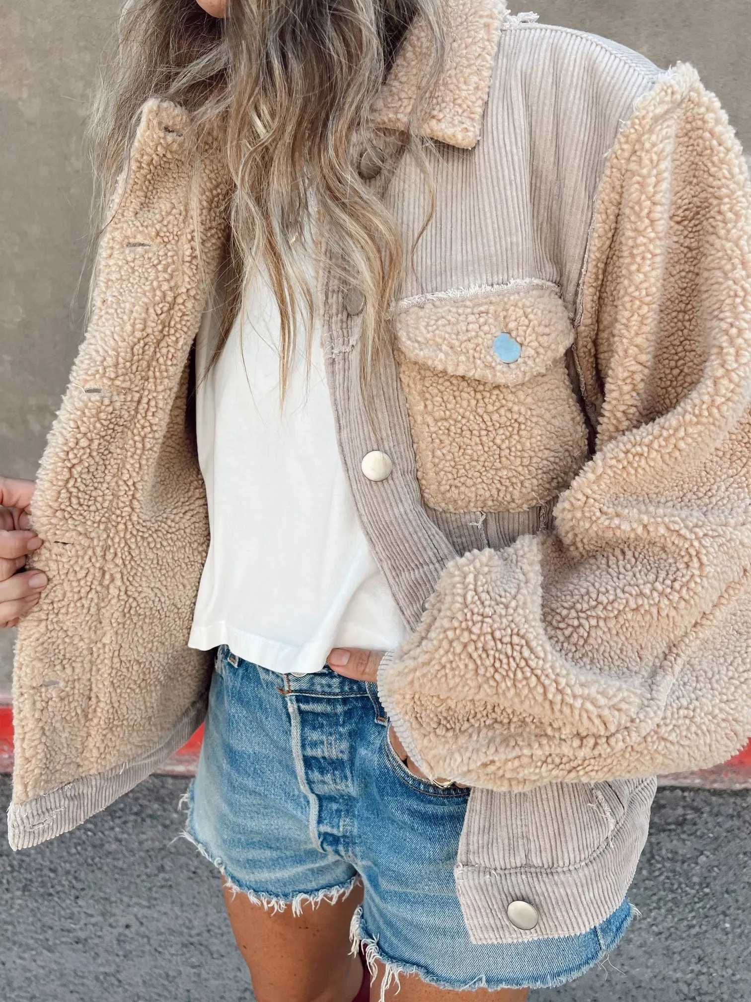 Cord Sherpa Jacket