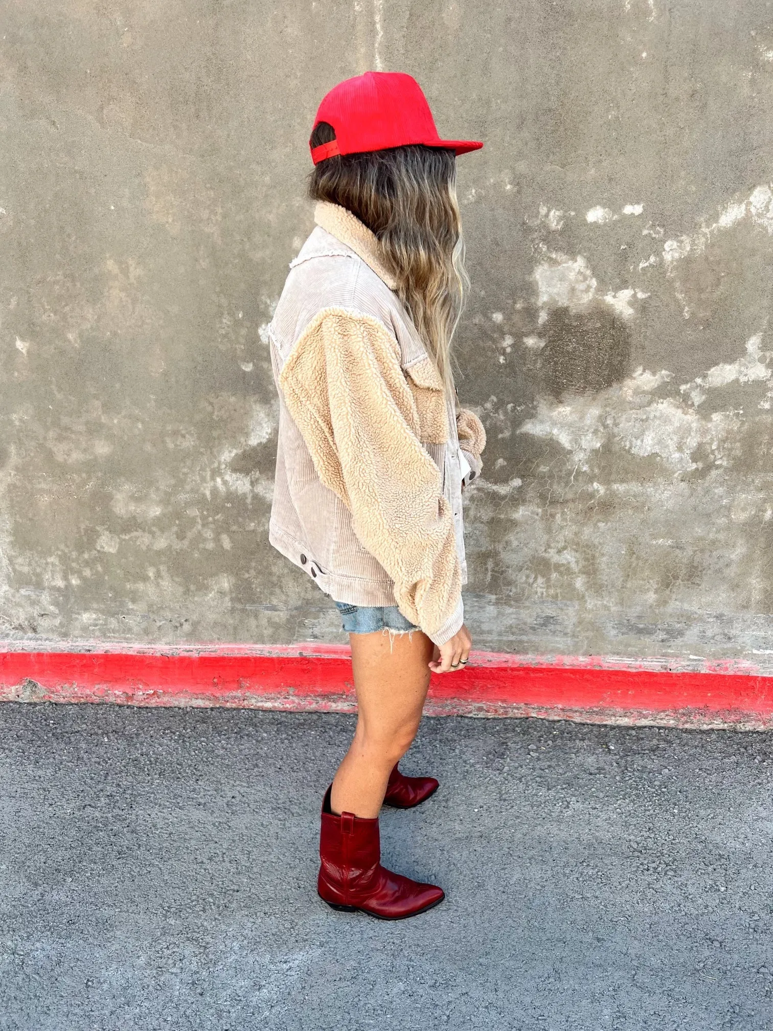 Cord Sherpa Jacket