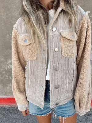 Cord Sherpa Jacket