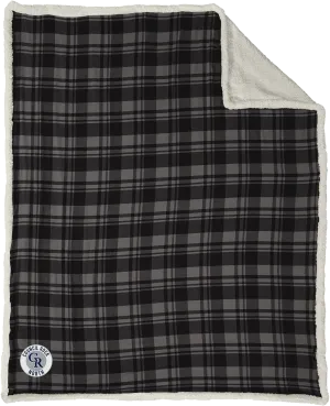 Council Rock North Flannel Sherpa Blanket