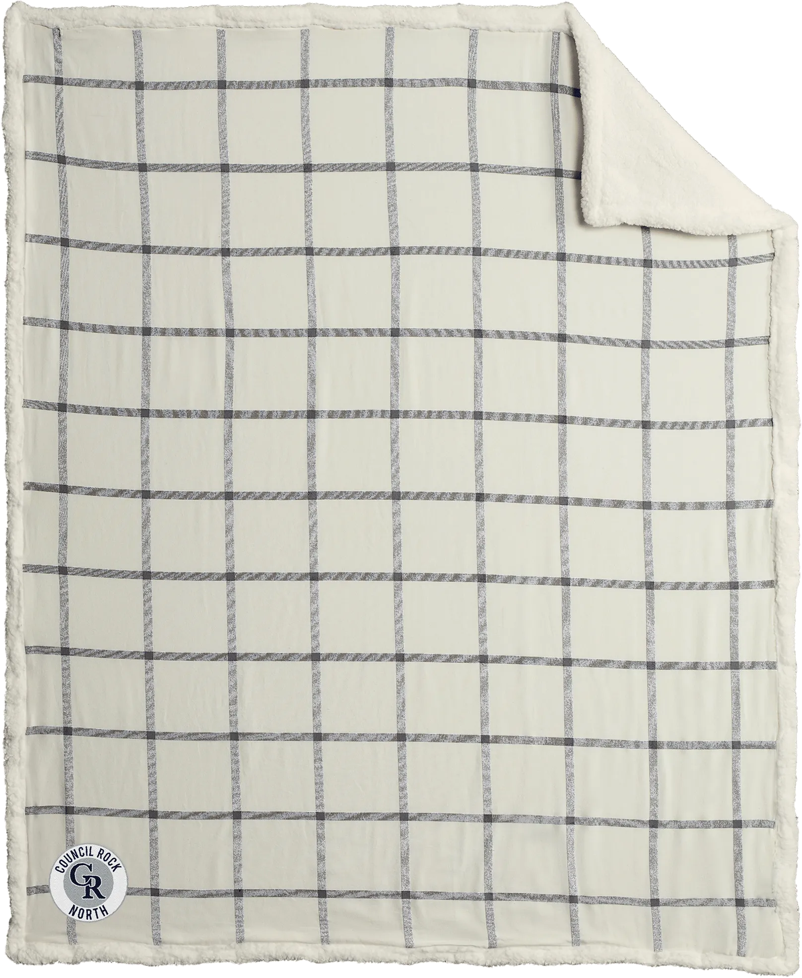 Council Rock North Flannel Sherpa Blanket