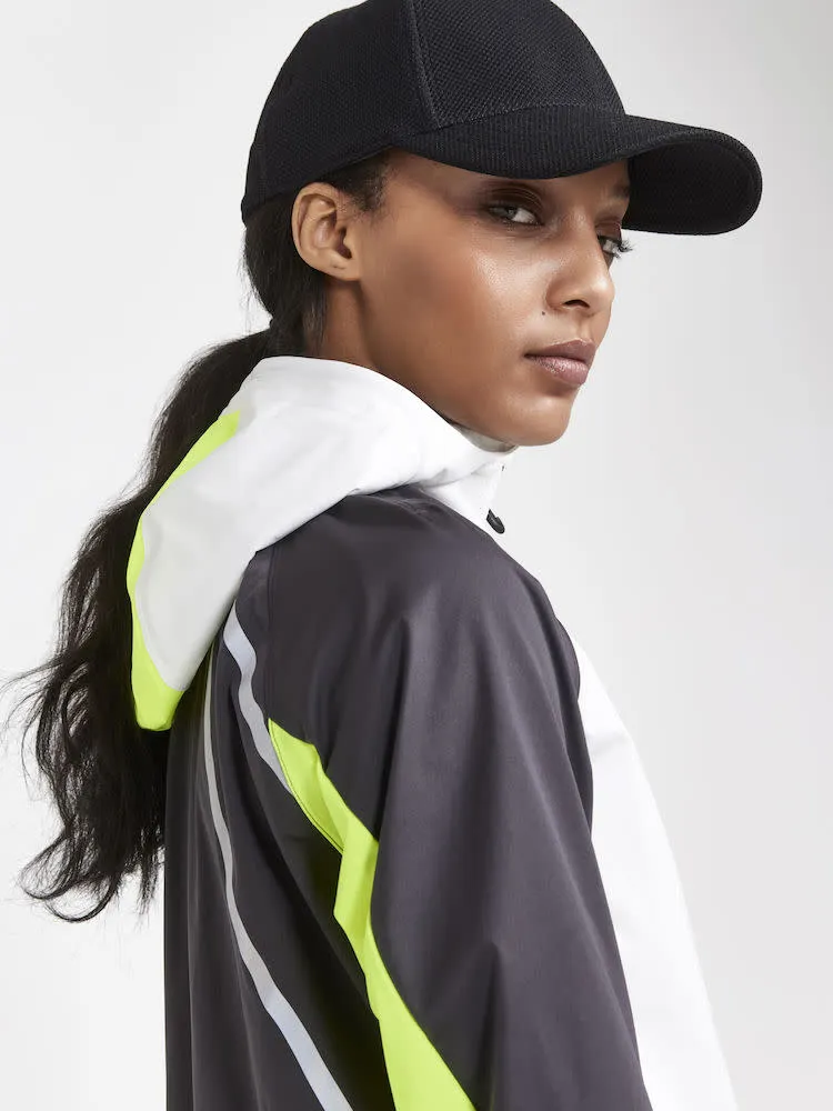 Craft Women&#x27;s Pro Hydro Lumen Jacket 2 Ash White/Slate | Buy Craft Women&#x27;s Pro Hydro Lumen Jacket 2 Ash White/Slate here | Outnorth