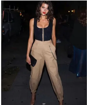 Cuffed Cargo Pants