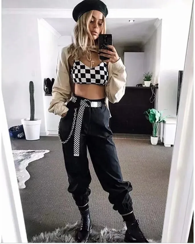 Cuffed Cargo Pants