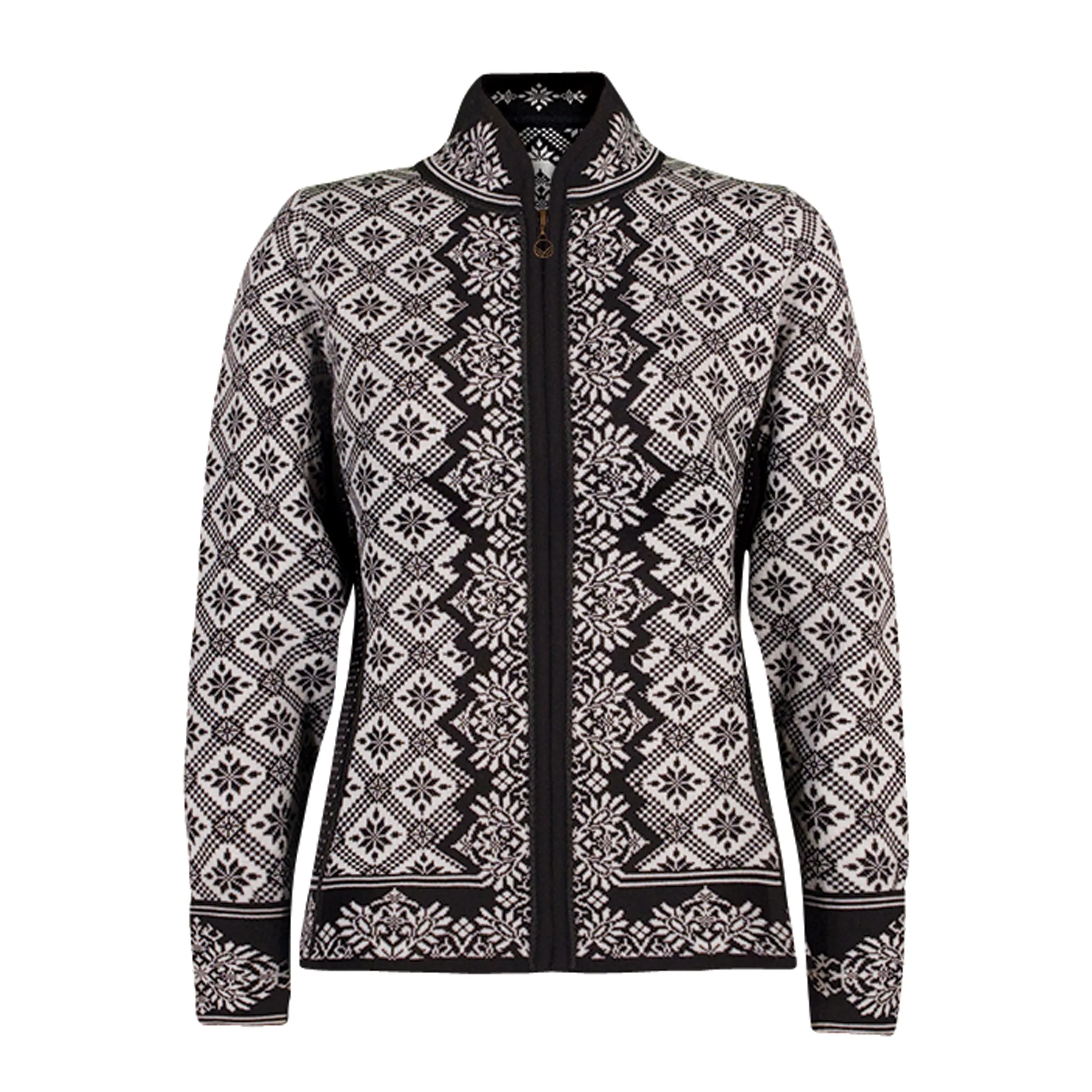 Dale of Norway Christiania Women&#x27;s Jacket Black/Off-white | Buy Dale of Norway Christiania Women&#x27;s Jacket Black/Off-white here | Outnorth