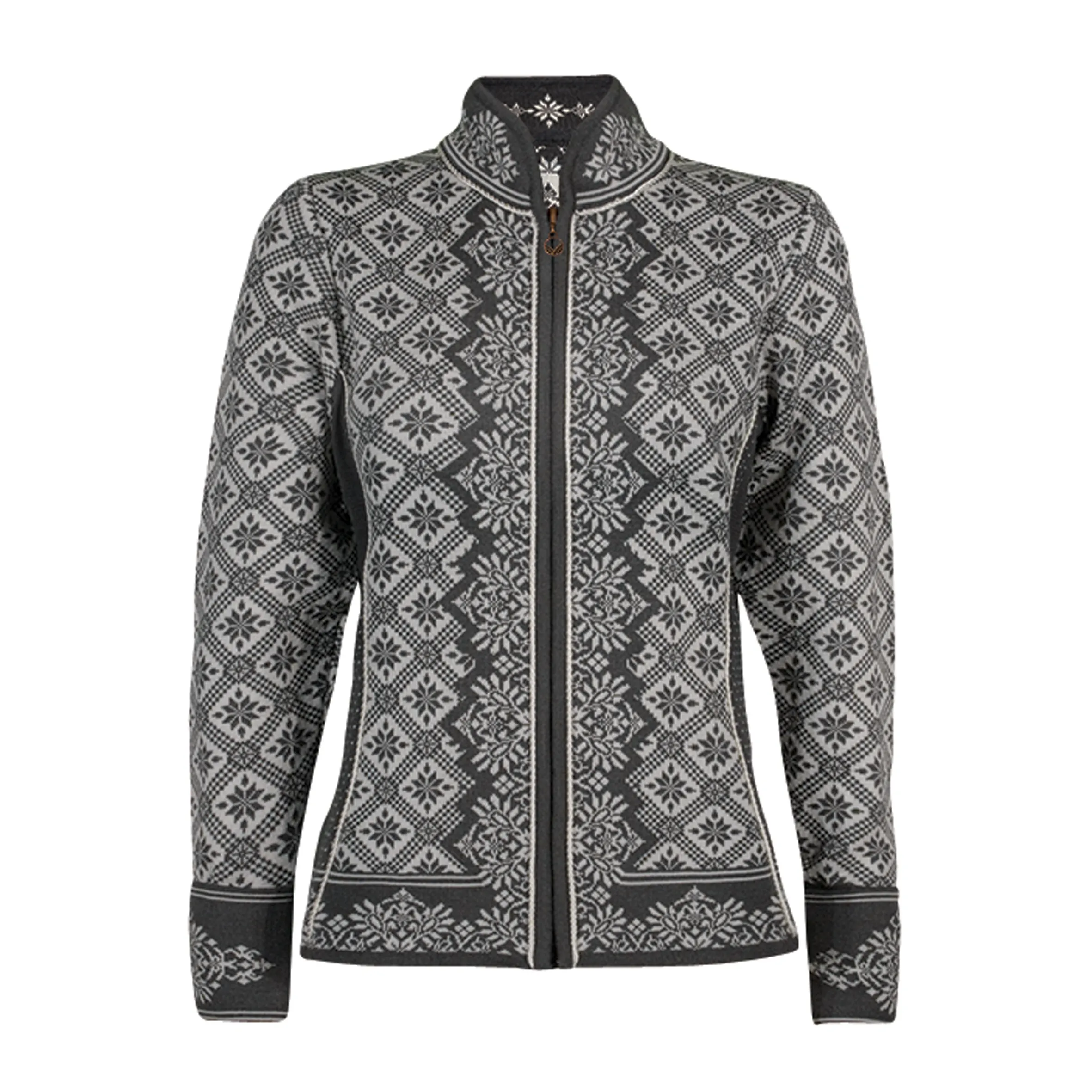 Dale of Norway Christiania Women&#x27;s Jacket Schiefer/Off-white | Buy Dale of Norway Christiania Women&#x27;s Jacket Schiefer/Off-white here | Outnorth