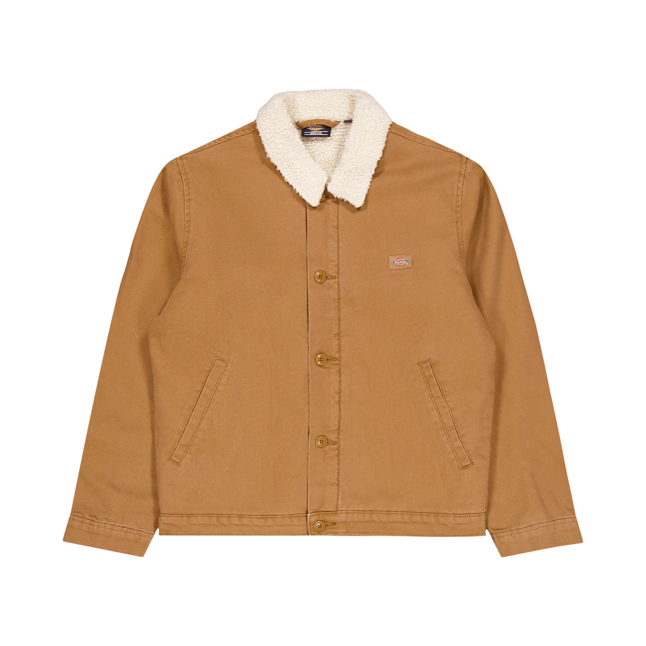 Dickies Duck Canvas Jackt Stone Washed Brown Duck