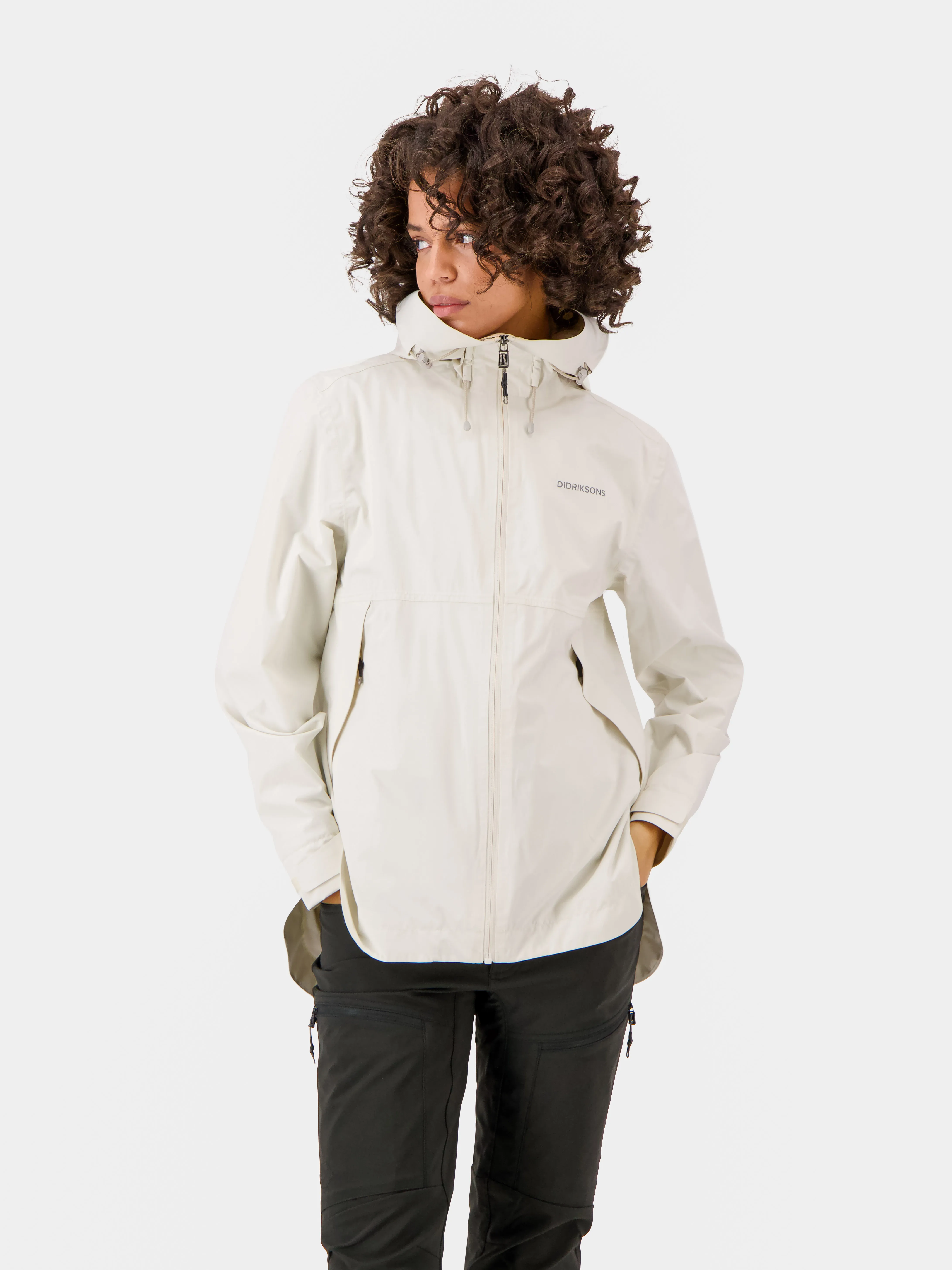 Didriksons Women&#x27;s Tilde Jacket 3 Cream White | Buy Didriksons Women&#x27;s Tilde Jacket 3 Cream White here | Outnorth