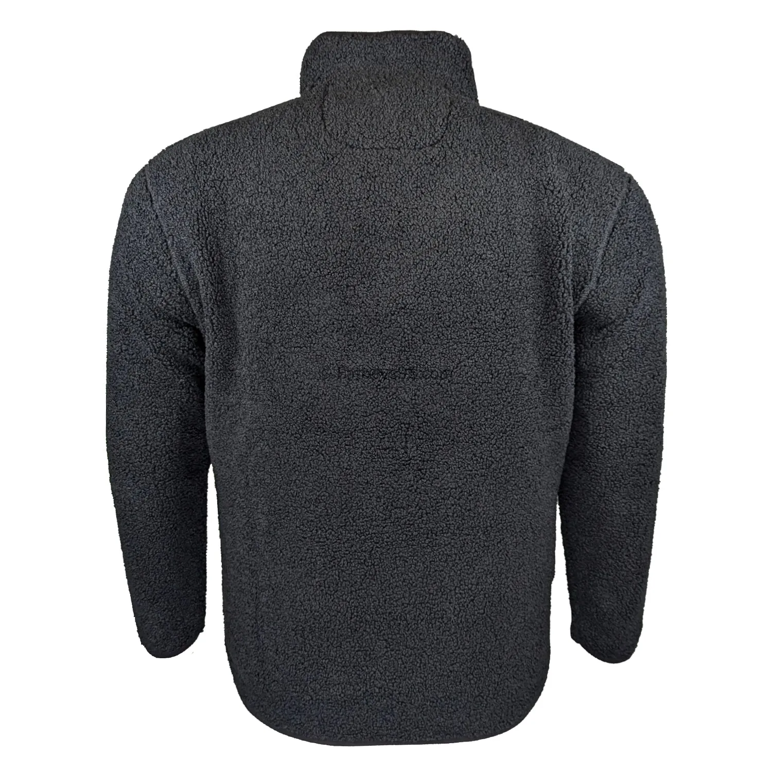 Espionage Sherpa Fleece Jacket - FL043 - Black