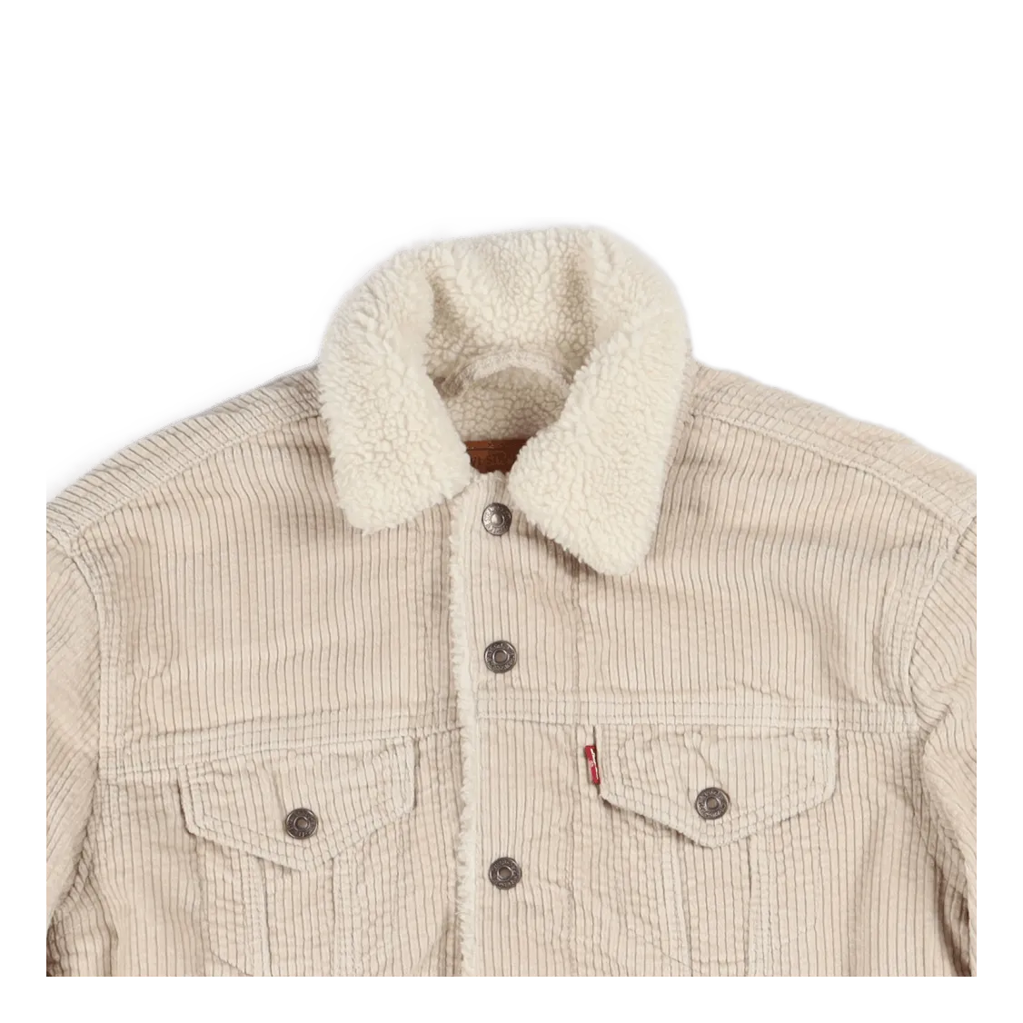 Exbf Sherpa Trucker Pebble Cem Neutrals