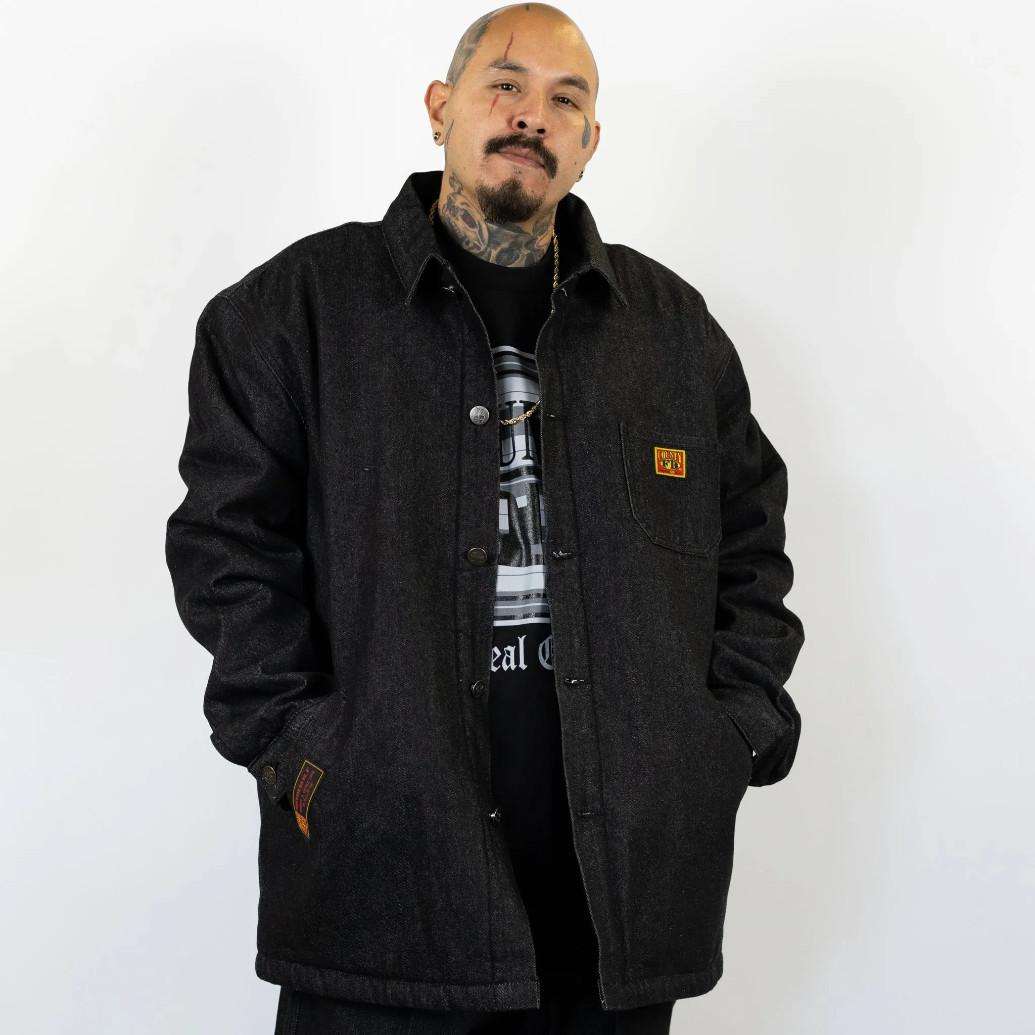 FB County Men's Oversized Denim Jacket