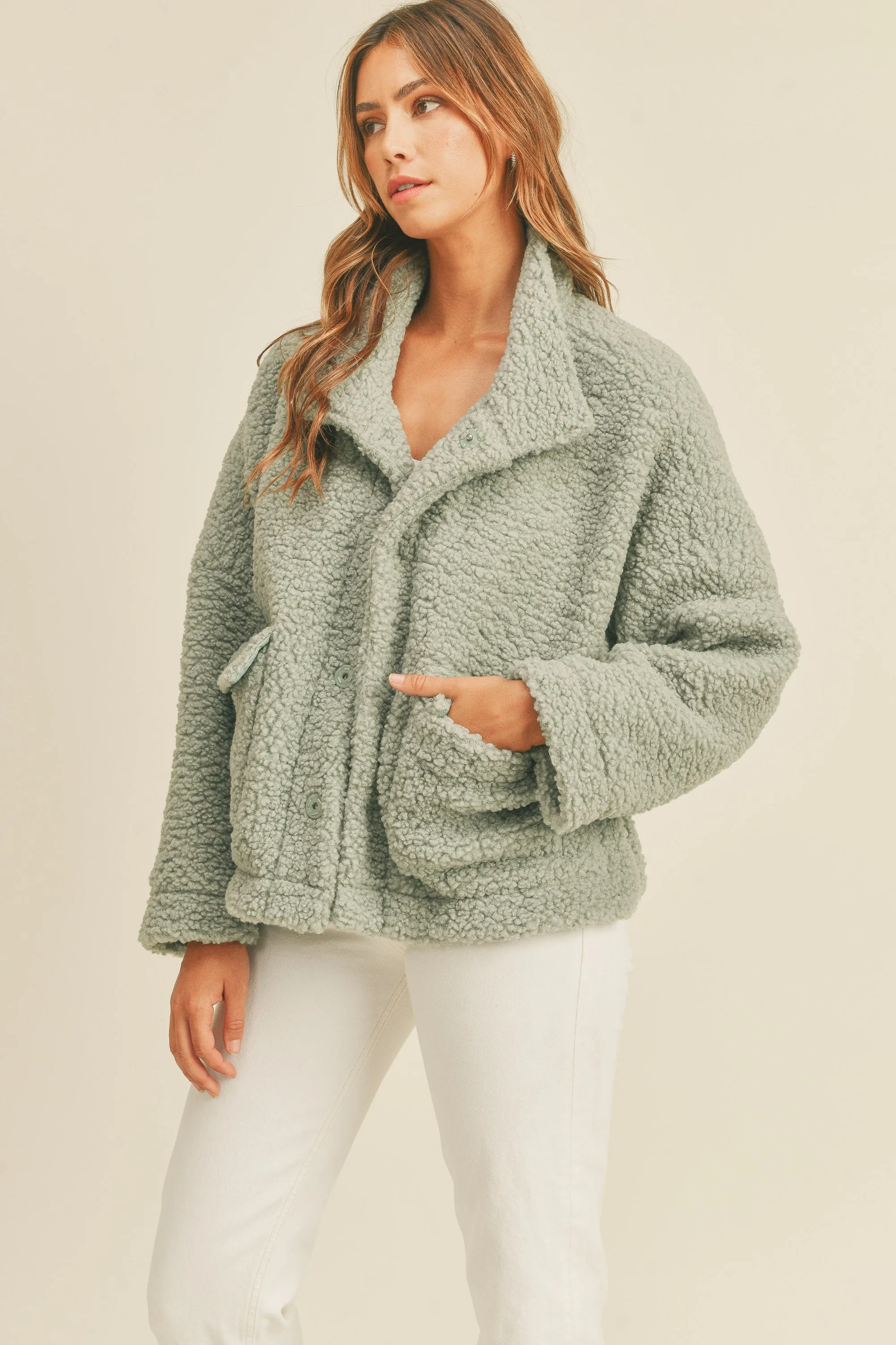 FLEUR FLEECE  JACKET