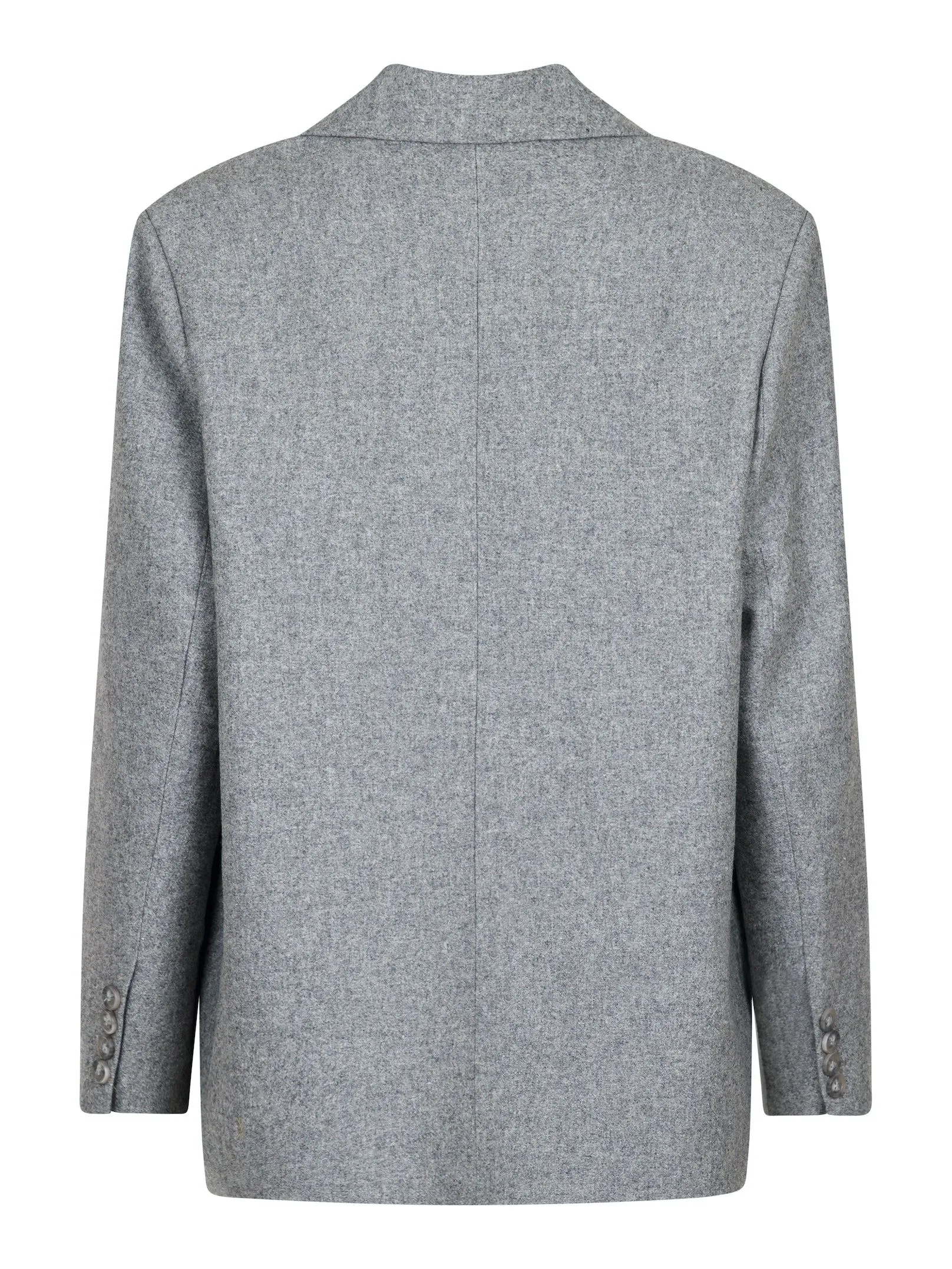 Gaby Structure Blazer - Grey Melange