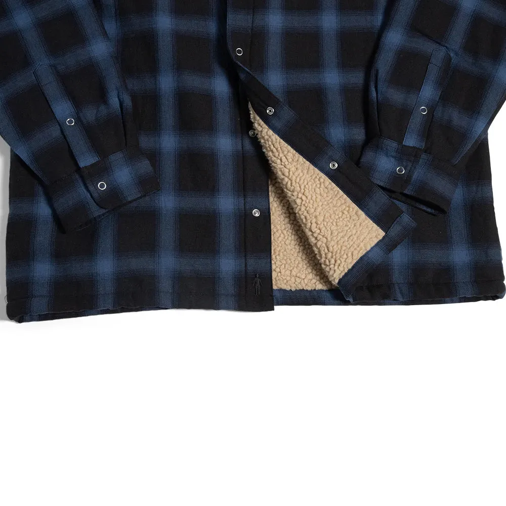 Girl Skateboards Sherpa Lined Fleece Flannel Shirt
