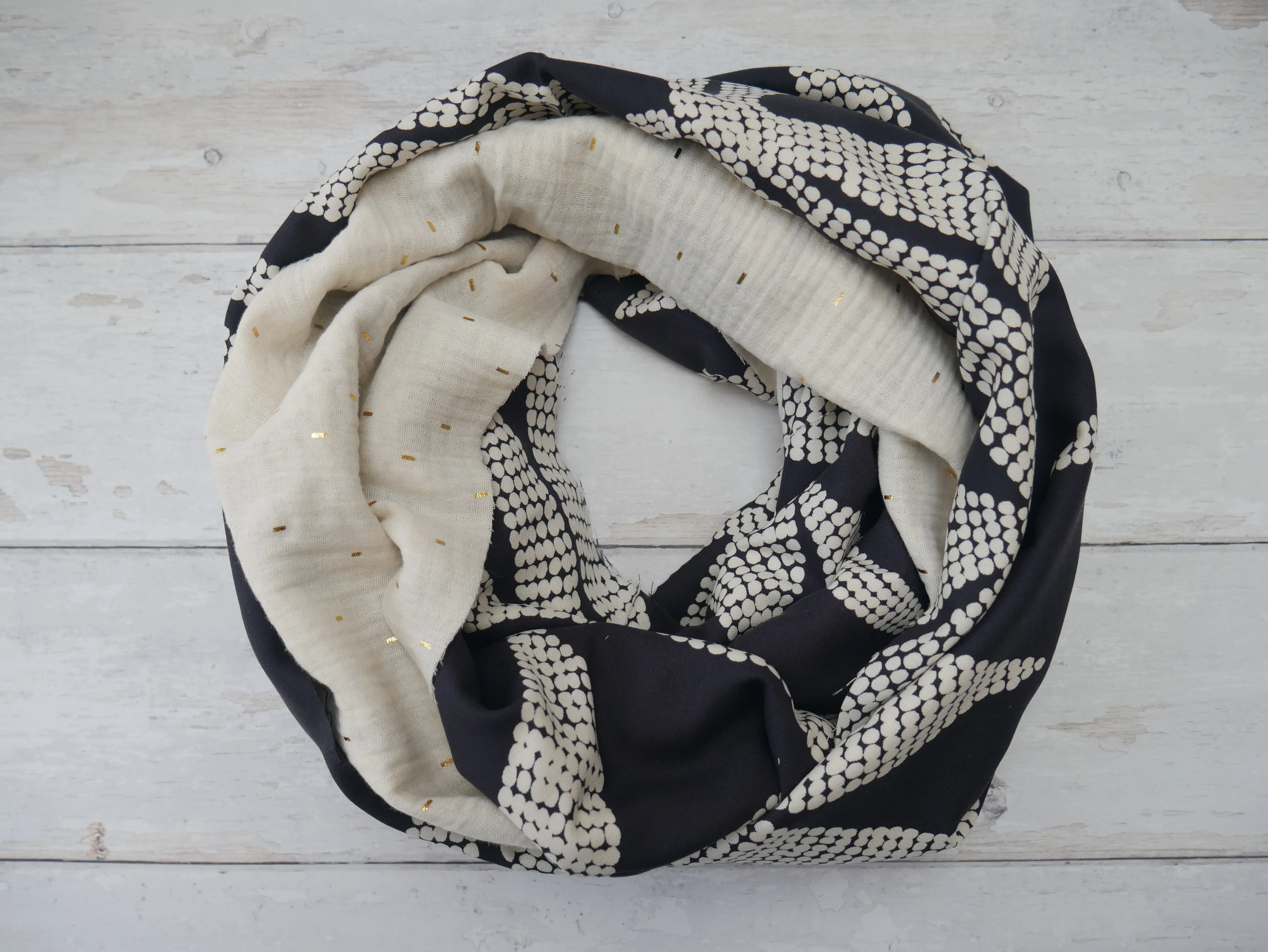 Infinity Scarf Kit in Charcoal