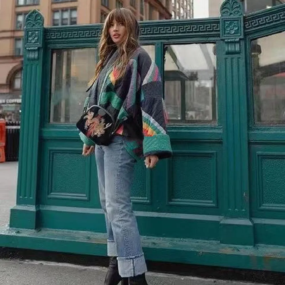 Isabelle | Quilted Retro Coat