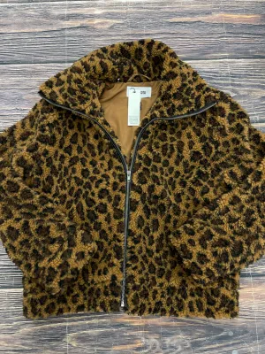 Jacket Faux Fur & Sherpa By Bb Dakota In Tan, Size: L