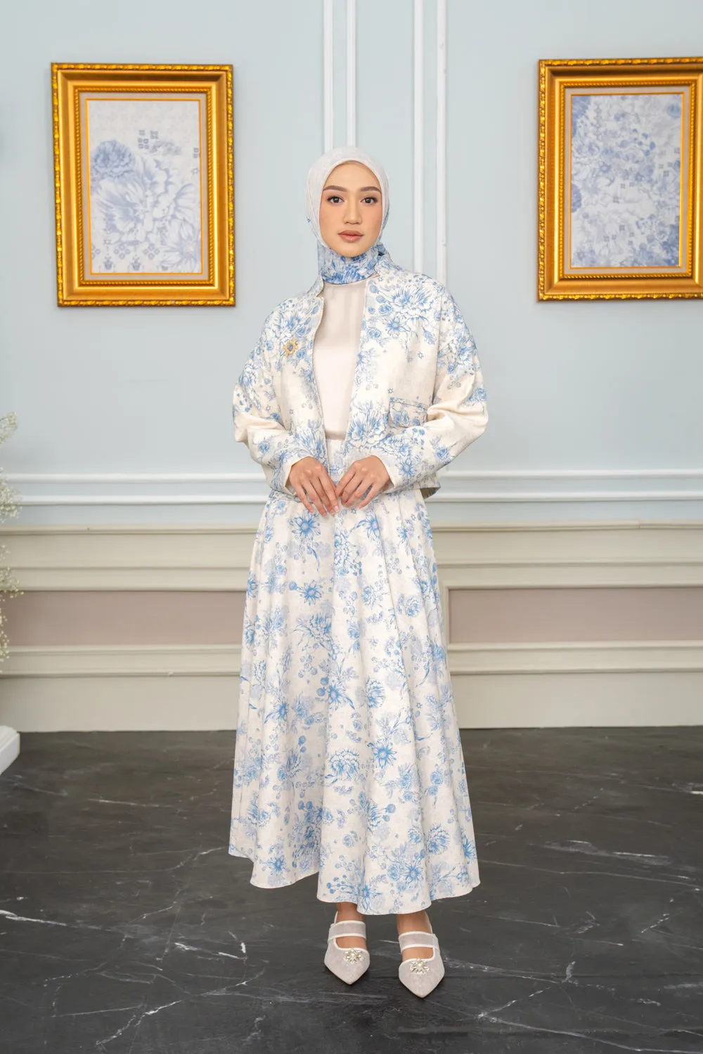 Kananta Set Scarf Syar’i Celestial Pearl
