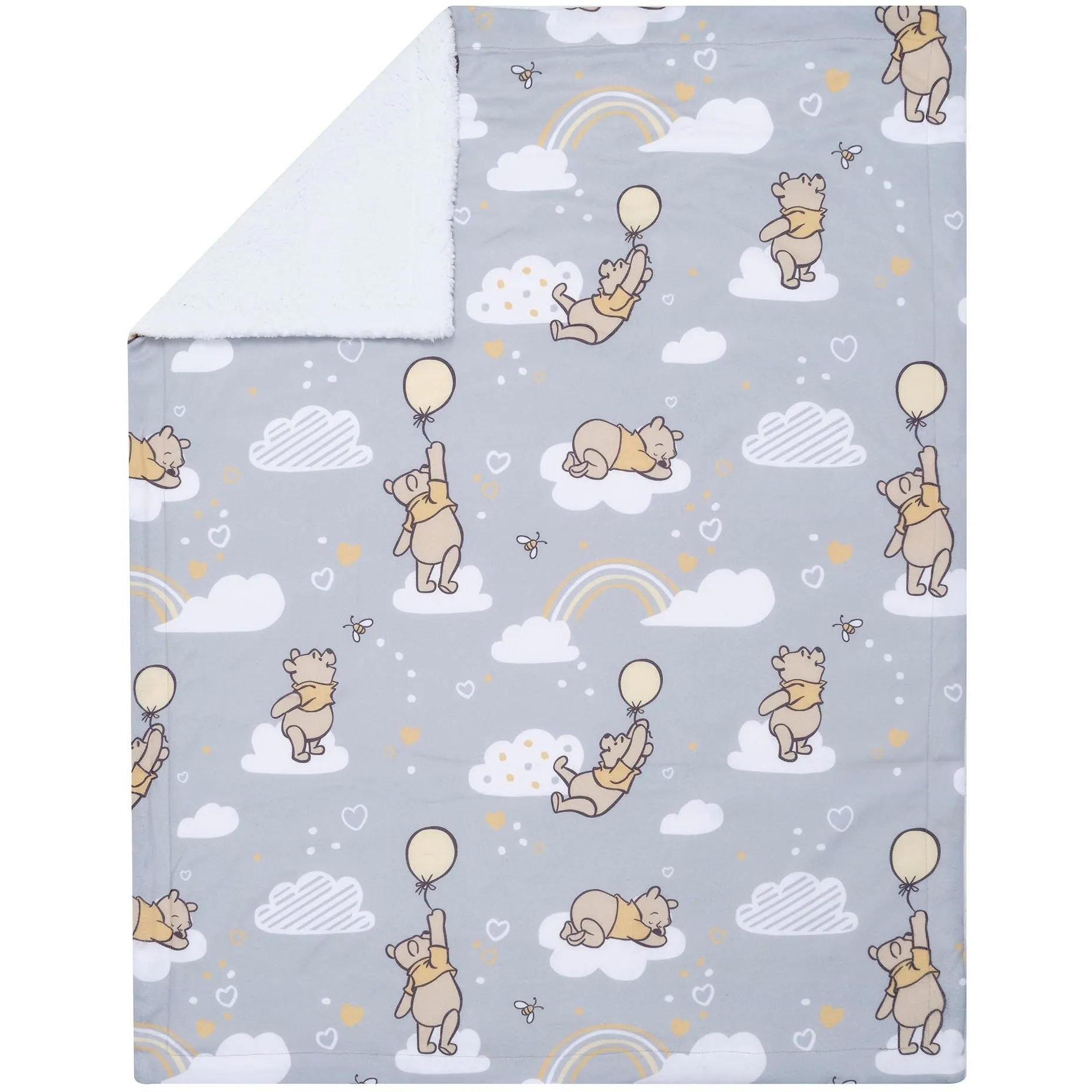 Lambs & Ivy Hunny Bear Pooh Baby Blanket