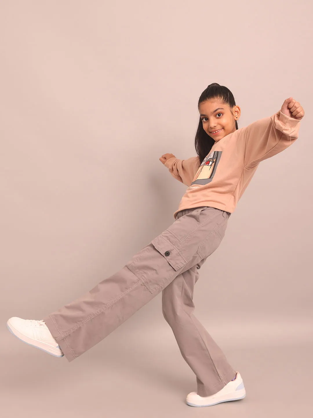 Light grey cargo pants