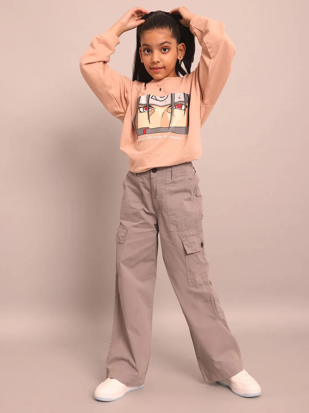 Light grey cargo pants